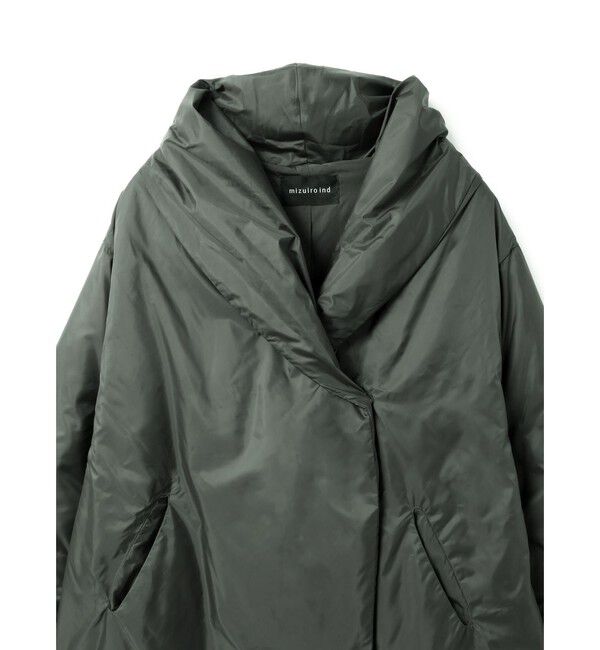 mizuiro ind「mizuiro ind ドレープライトダウンコート」|その他|
