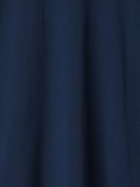 Samansa Mos2 blue「◎発泡プリントロゴロンT」|Tシャツ・カットソー|