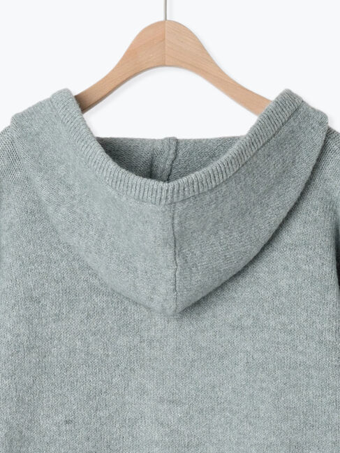 Samansa Mos2「フード付リボンカーディガン」|カーディガン|