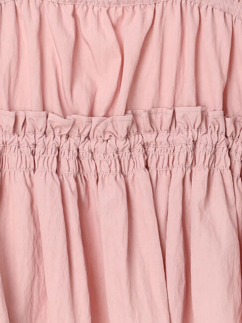 Samansa Mos2「前後2WAYシャーリングリボンベスト」|ダウンベスト・ベスト|