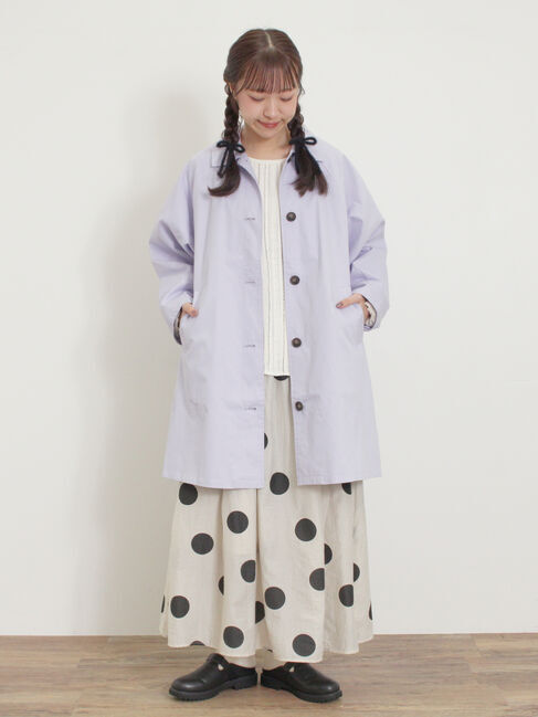 Samansa Mos2「【花粉防止】ステンカラーコート」|その他|