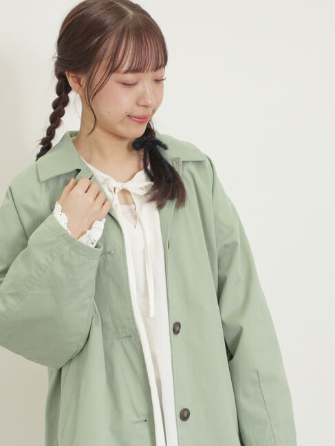 Samansa Mos2「【花粉防止】ステンカラーコート」|その他|