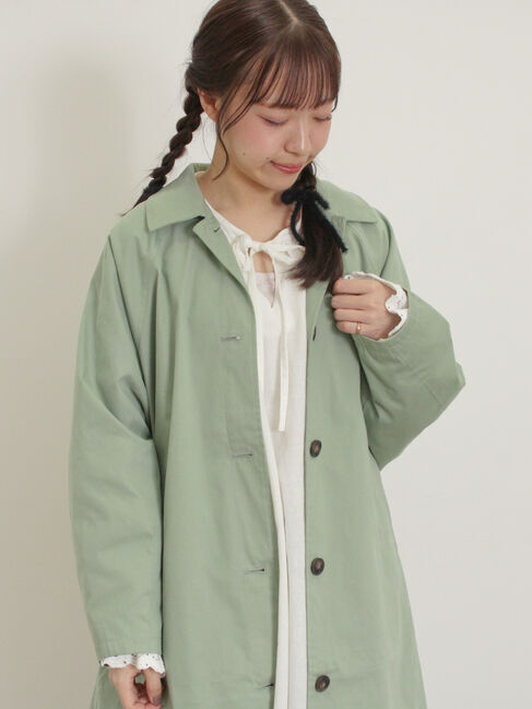 Samansa Mos2「【花粉防止】ステンカラーコート」|その他|