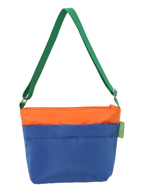 Samansa Mos2 Lagom「パフ配色ショルダーバッグ」|その他|オレンジ