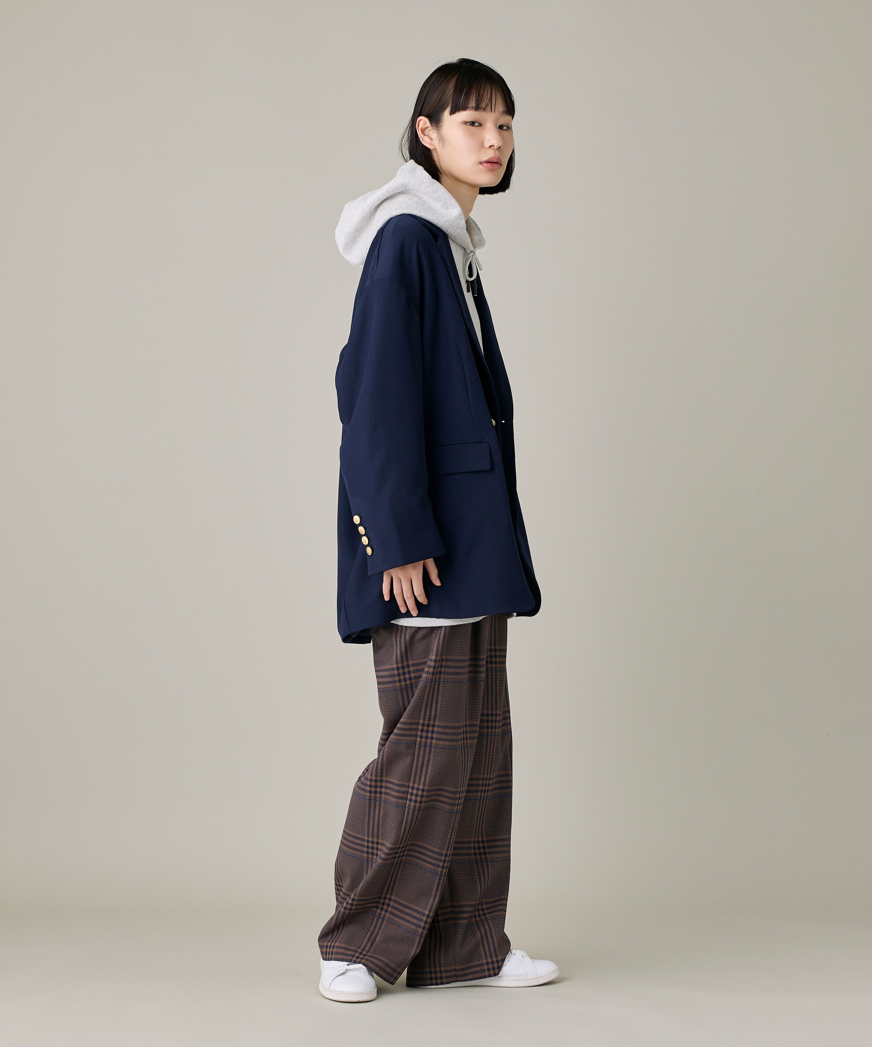 I.T.'S international「《ユニセックス》オーバーサイズ裏毛プルオーバーパーカー」|パーカー|