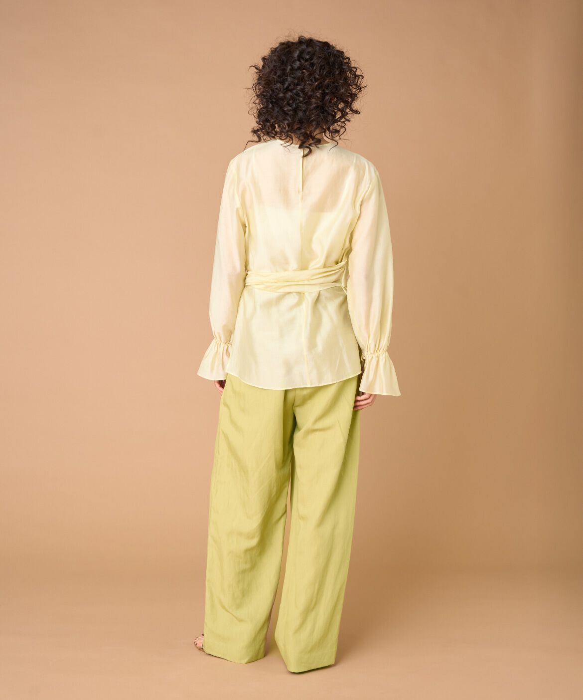 la veille by SUPERIOR CLOSET「《大きいサイズ》ラップブラウス」|シャツ・ブラウス|