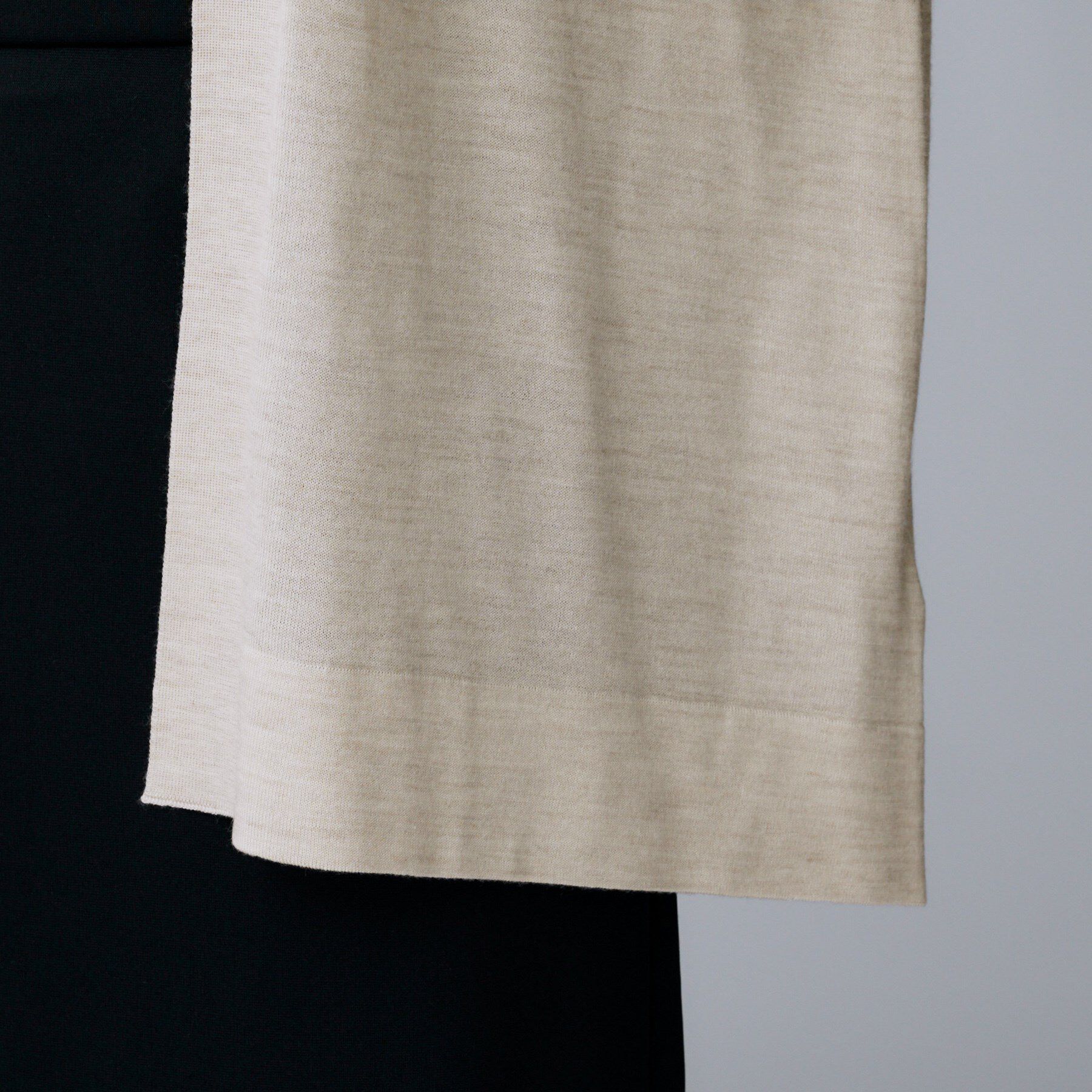 UNTITLED「【アンサンブル可/洗える/ボタンなし】シルクウールカシミヤ 着流しカーディガン」|カーディガン|