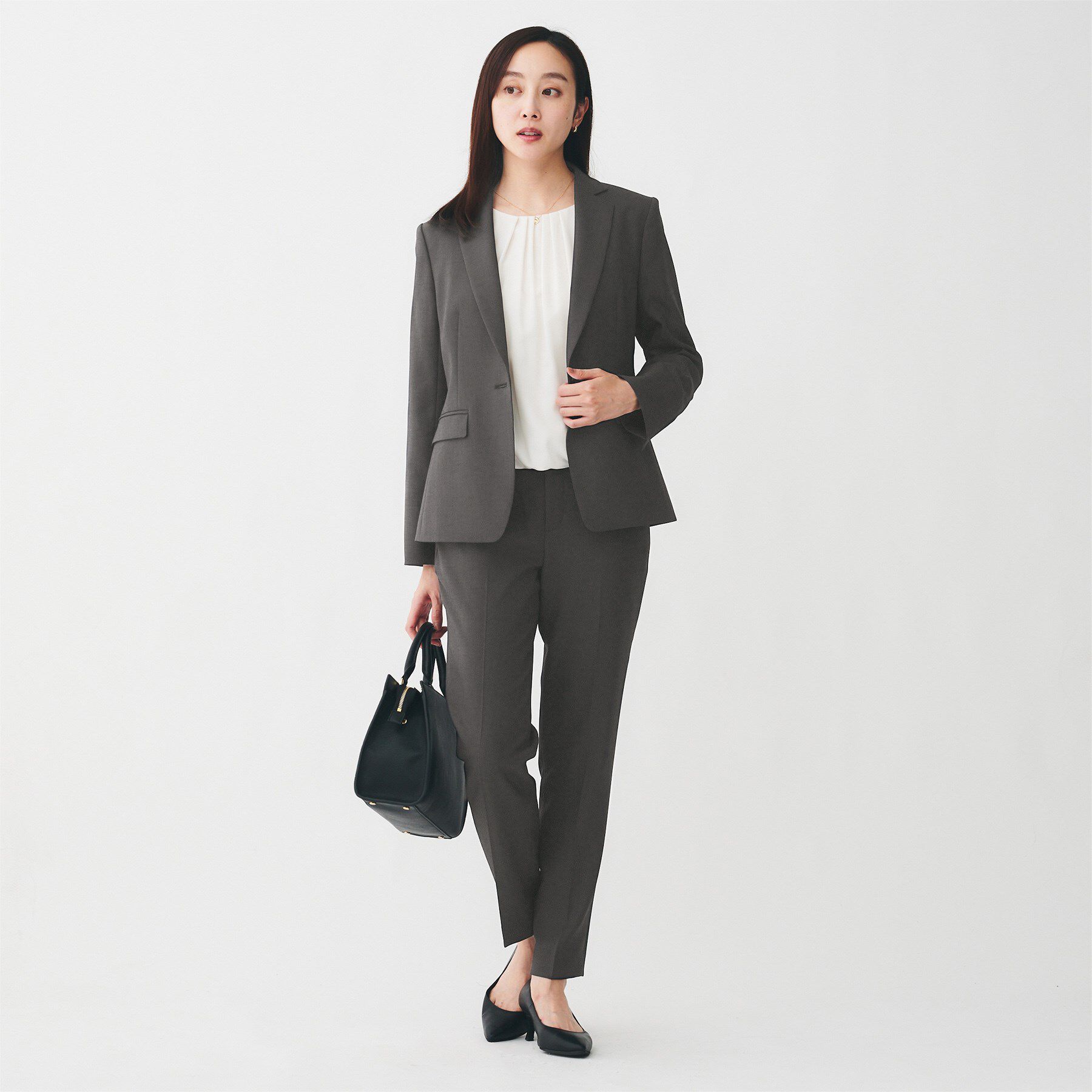 UNTITLED「【洗える/お仕事スーツ】ドライメランジ テーラードジャケット」|テーラードジャケット|