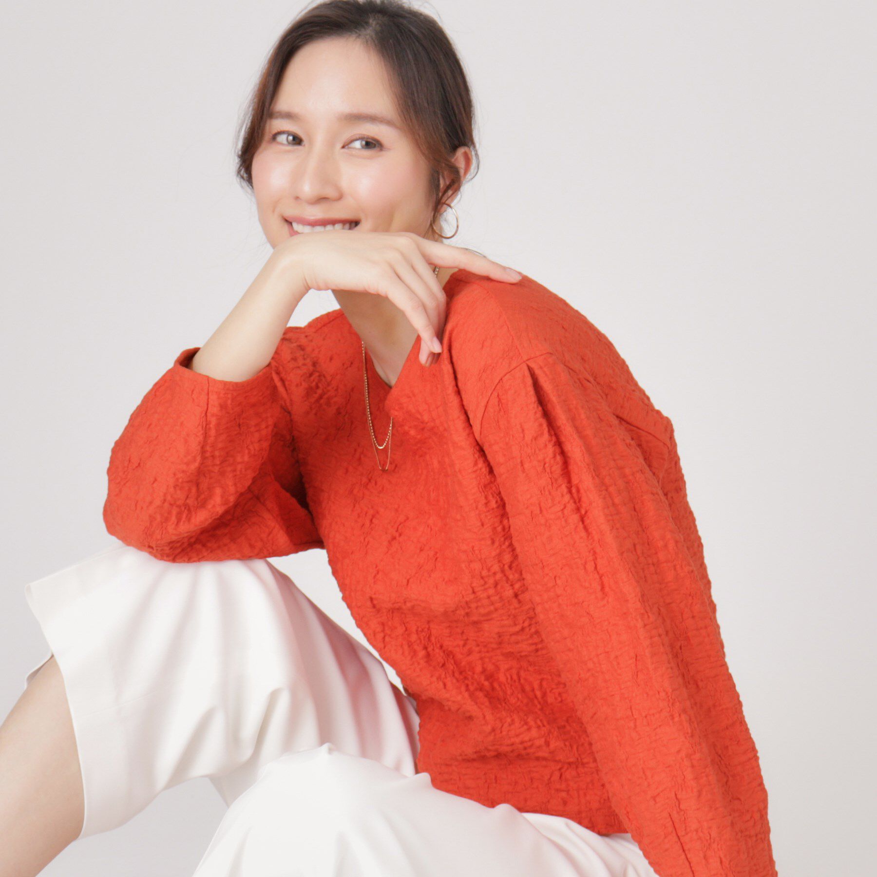 COUP DE CHANCE「【洗える】ジャージ素材プルオーバー」|Tシャツ・カットソー|