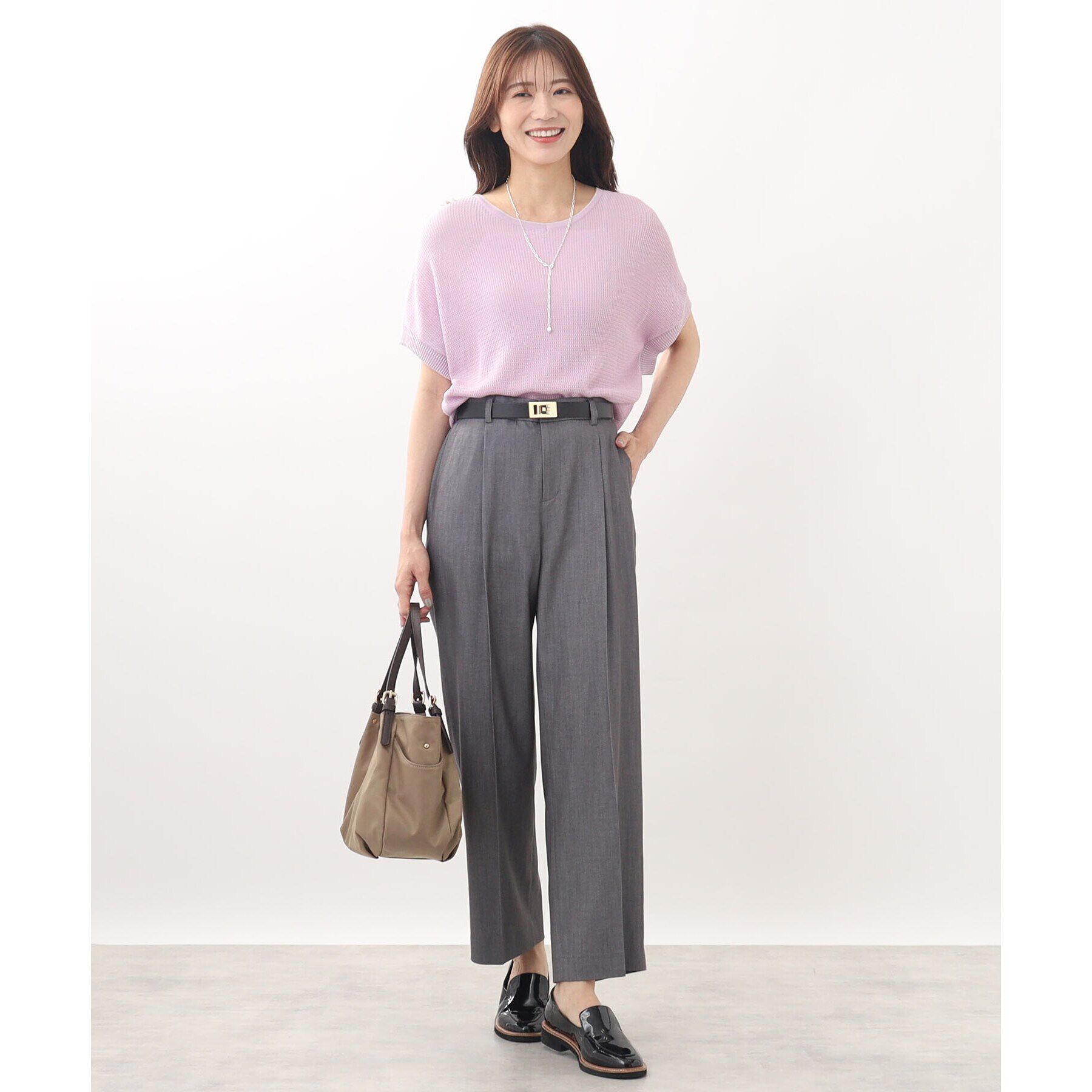 Reflect「【SALE／接触冷感／洗える】デニム調ストレートシルエットパンツ」|その他|