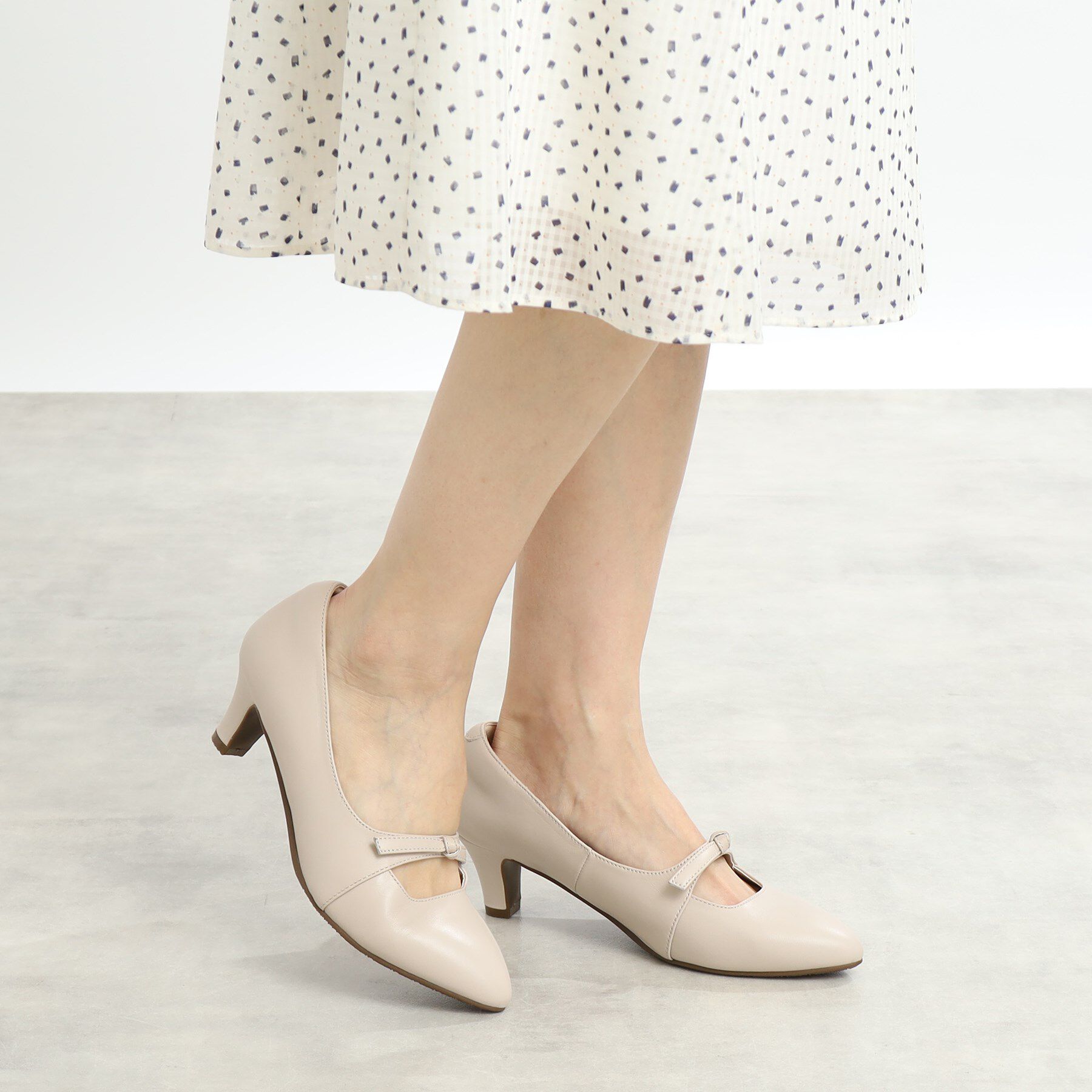 Reflect「【至福の履き心地／通勤にもぴったり◎】5cmヒールパンプス」|パンプス|