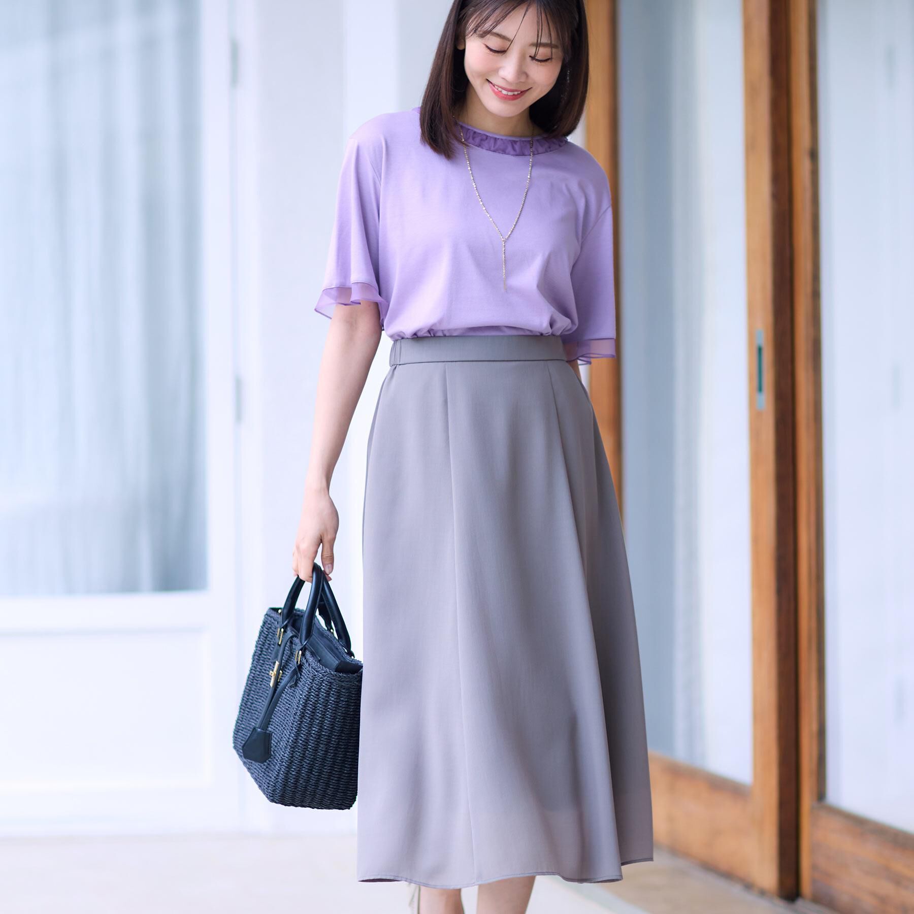 Reflect「【夏SALE／しっかり収納／ショルダー付き】雑材バッグ」|トートバッグ|