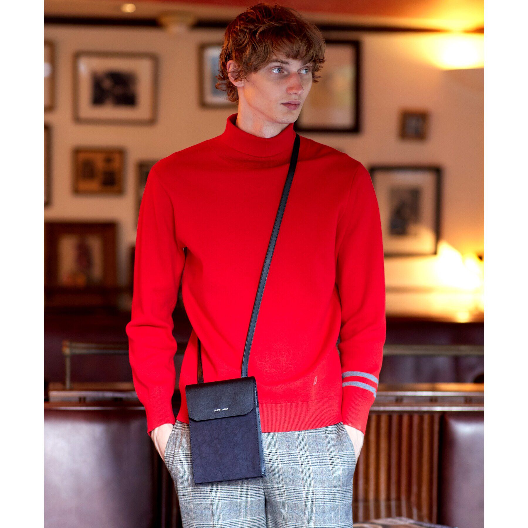 DRESSTERIOR「DRESSTERIOR&times;gabria コラボ エアバッグ ミニショルダー」|ショルダー・メッセンジャー|