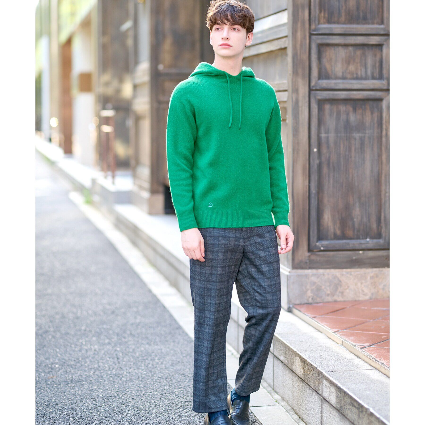 DRESSTERIOR「ホールガーメント ニットパーカ」|ニット・セーター|