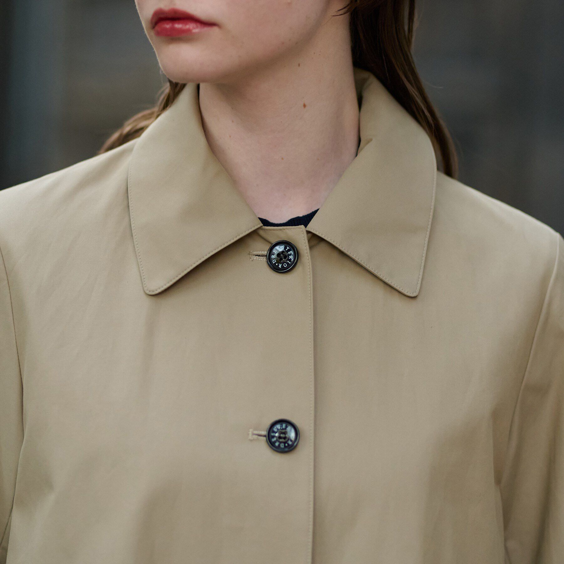 DRESSTERIOR「レインフードコート」|レインコート|