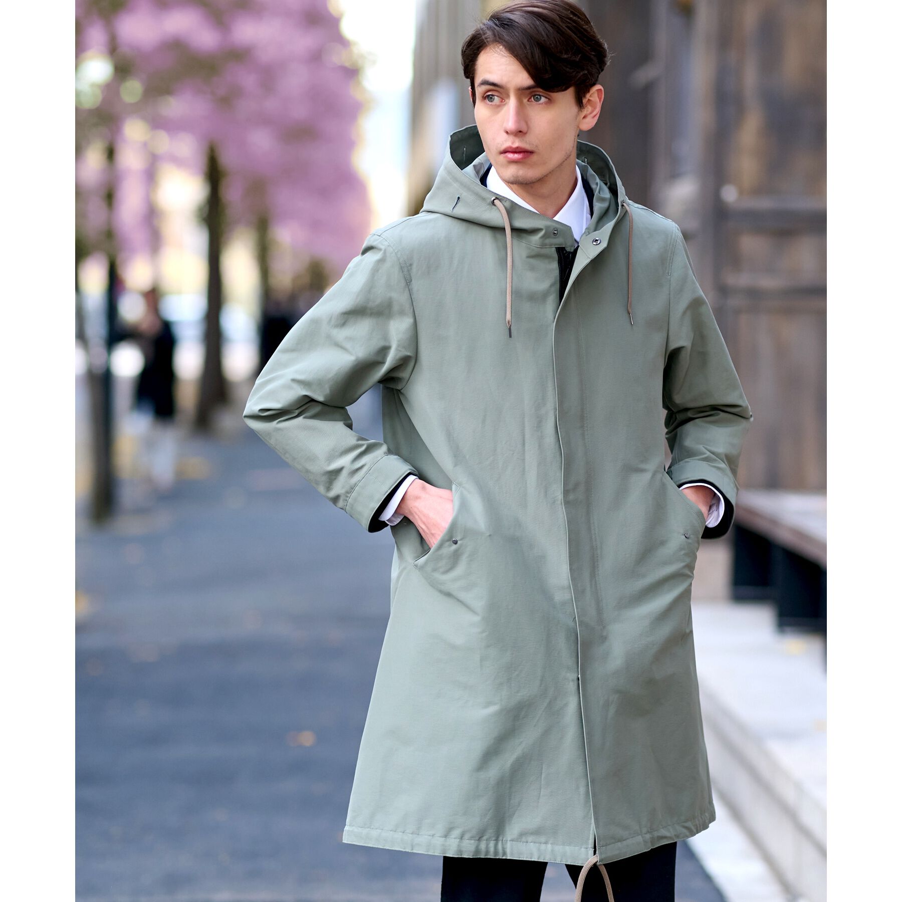 DRESSTERIOR「レインプルーフ モッズコート」|ミリタリー・モッズコート|