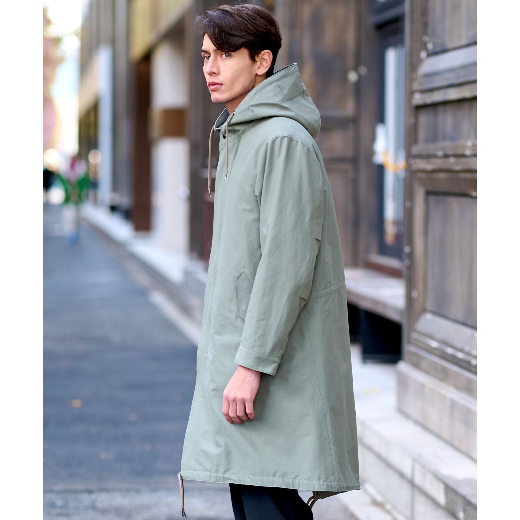 DRESSTERIOR「レインプルーフ モッズコート」|ミリタリー・モッズコート|