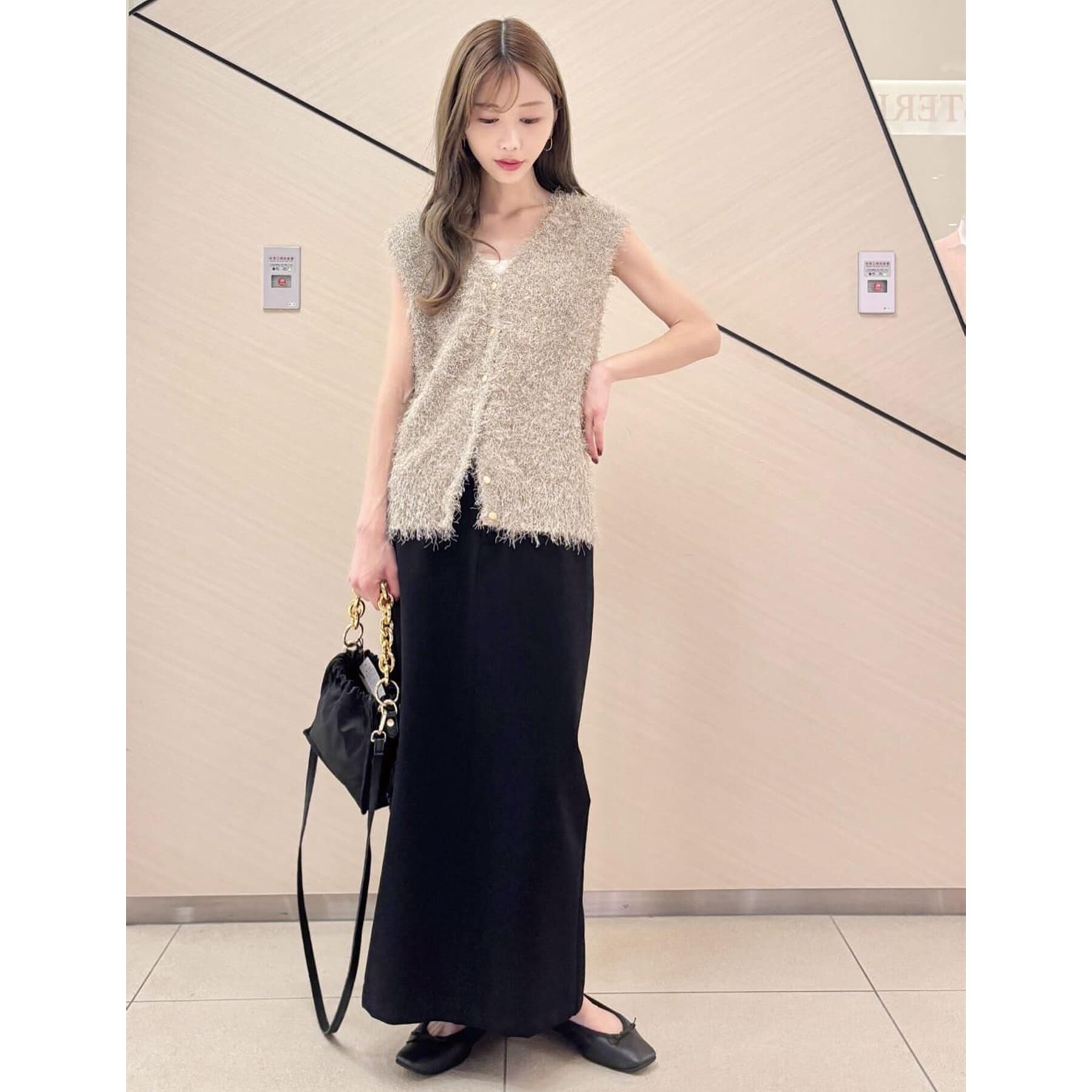 DRESSTERIOR「【大人百花春号掲載　モデル美香さん着用】ストレッチポンチタイトスカート」|スカート|