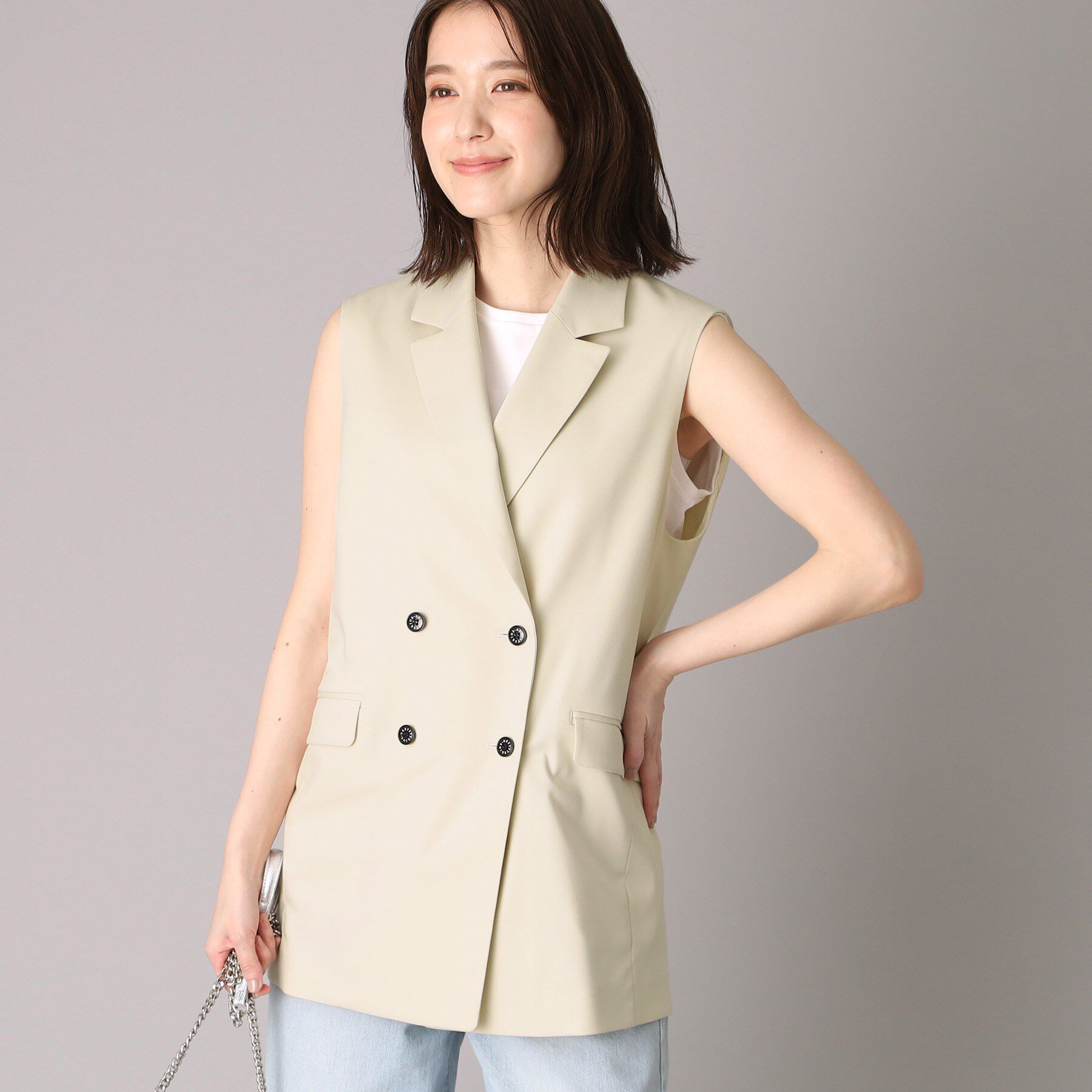 DRESSTERIOR「テーラードサマージレ」|ベスト・ジレ|