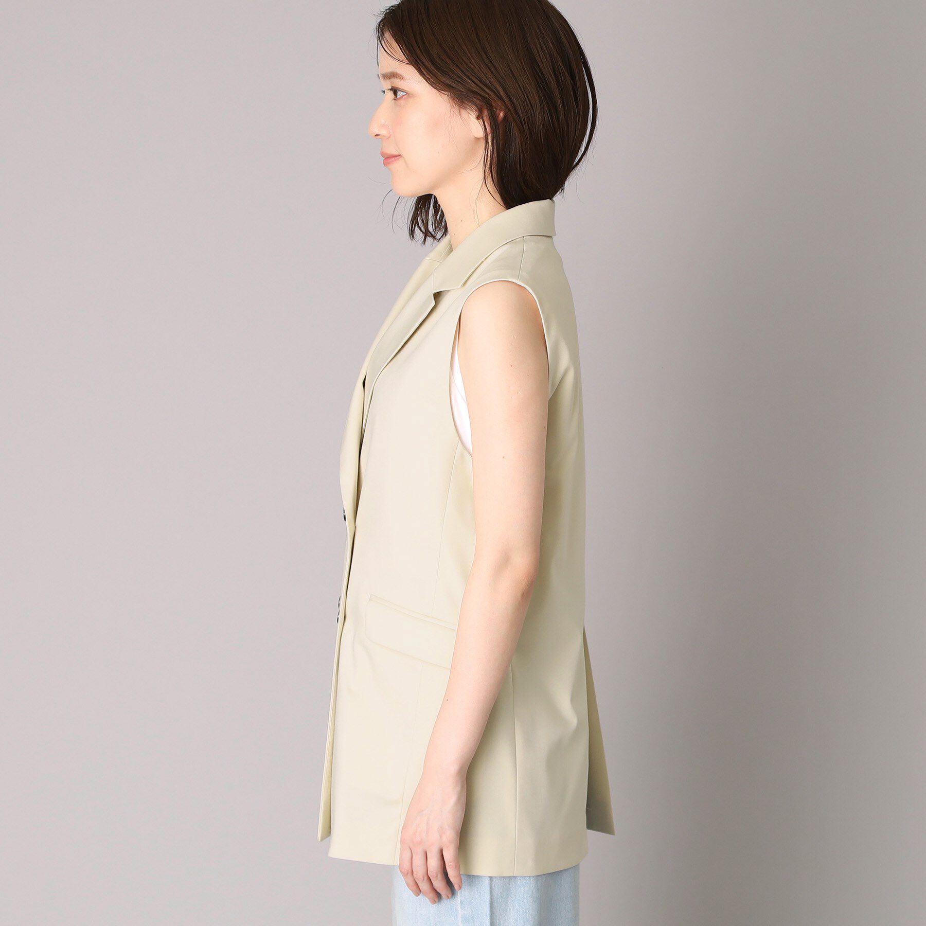 DRESSTERIOR「テーラードサマージレ」|ベスト・ジレ|