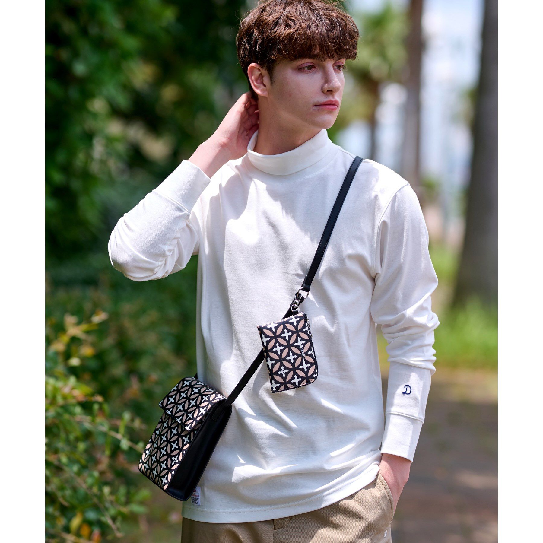 DRESSTERIOR「ハイグレード オフタートルカットソー」|Tシャツ・カットソー|ホワイト(001)