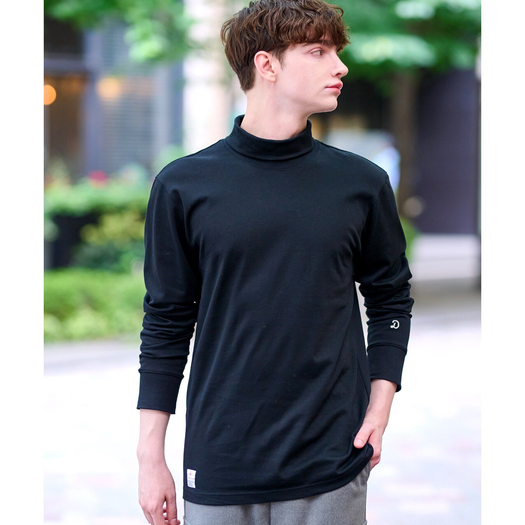 DRESSTERIOR「ハイグレード オフタートルカットソー」|Tシャツ・カットソー|