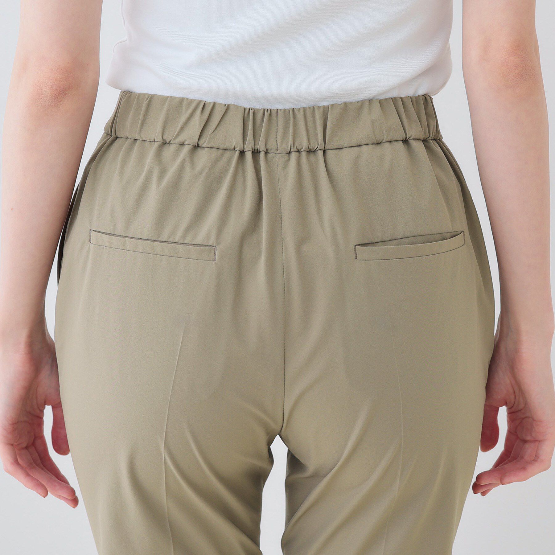 INDIVI「【通気性◎撥水／UV／SETUP可能】アクティブパンツ」|その他|