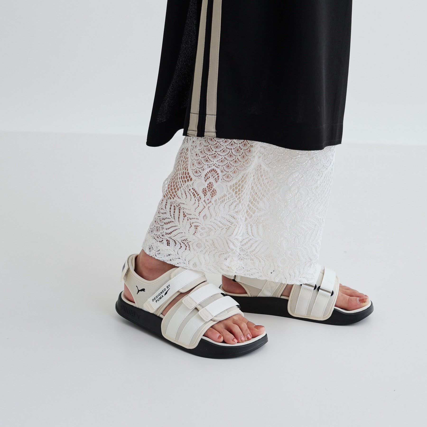 GALLEST「【PUMA】リードキャットシティサンダル」|サンダル|オフホワイト(003