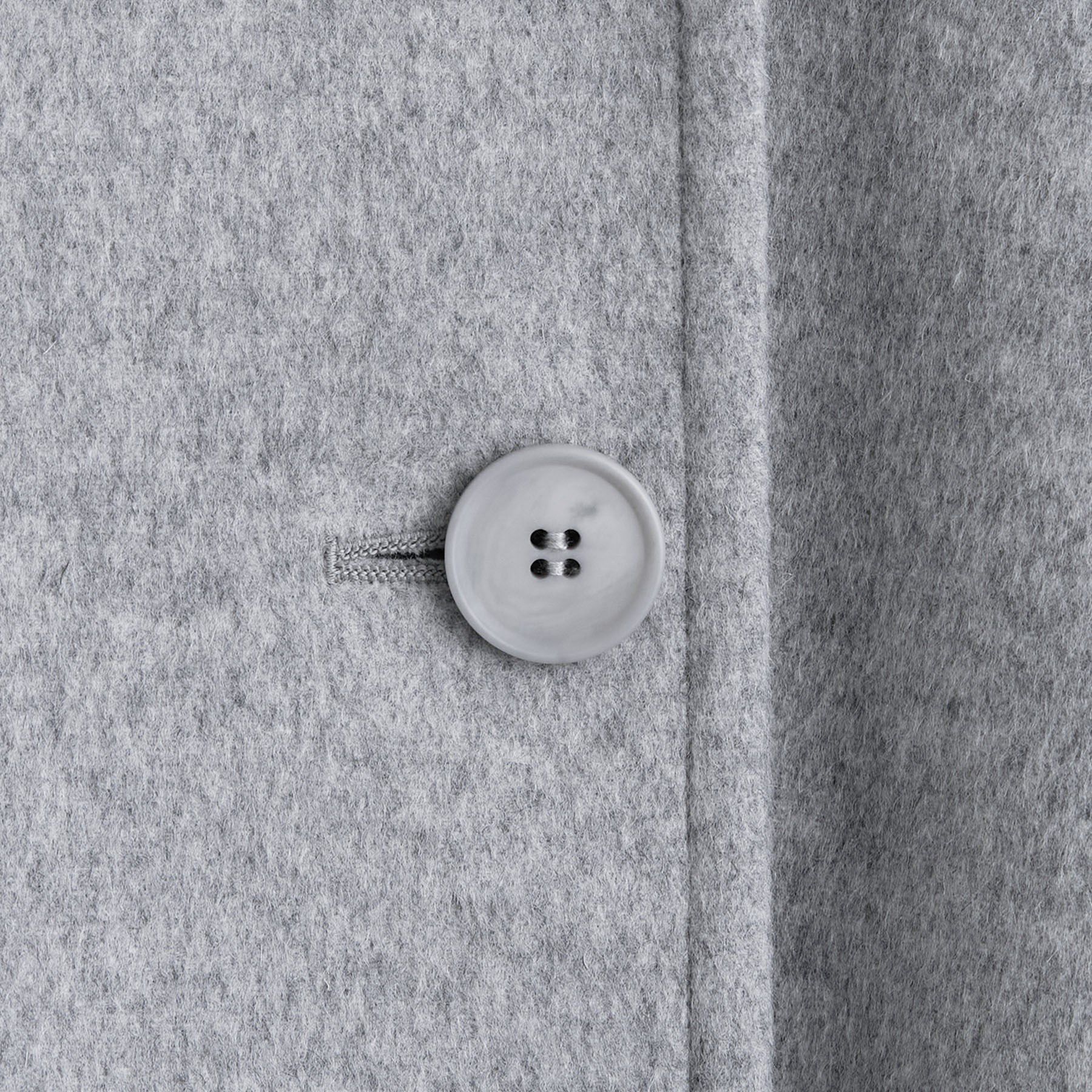 INDIVI「【軽やか／ゆったり】ウール混ショートトレンチコート」|トレンチコート|