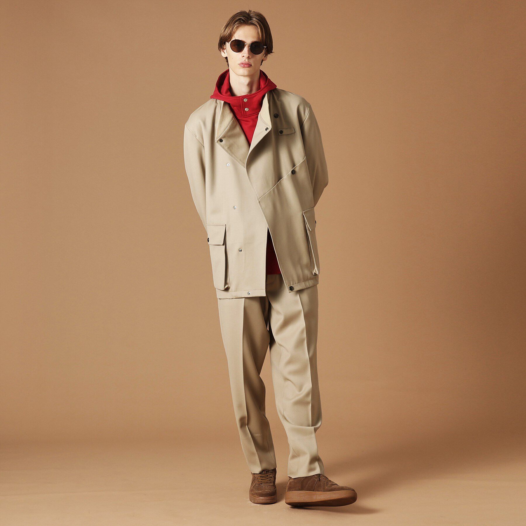 40CARATS&525「ギャバジンテーパードスラックス」|その他|