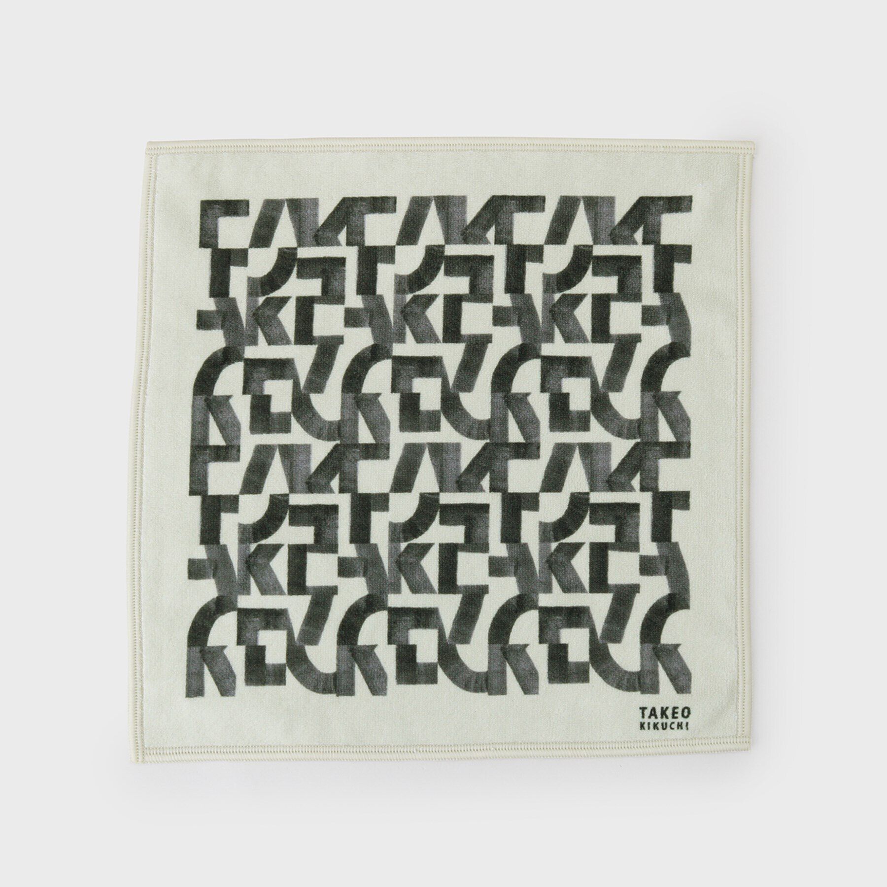 TAKEO KIKUCHI「パズル柄フォンカチ」|ハンカチ|オフホワイト(003