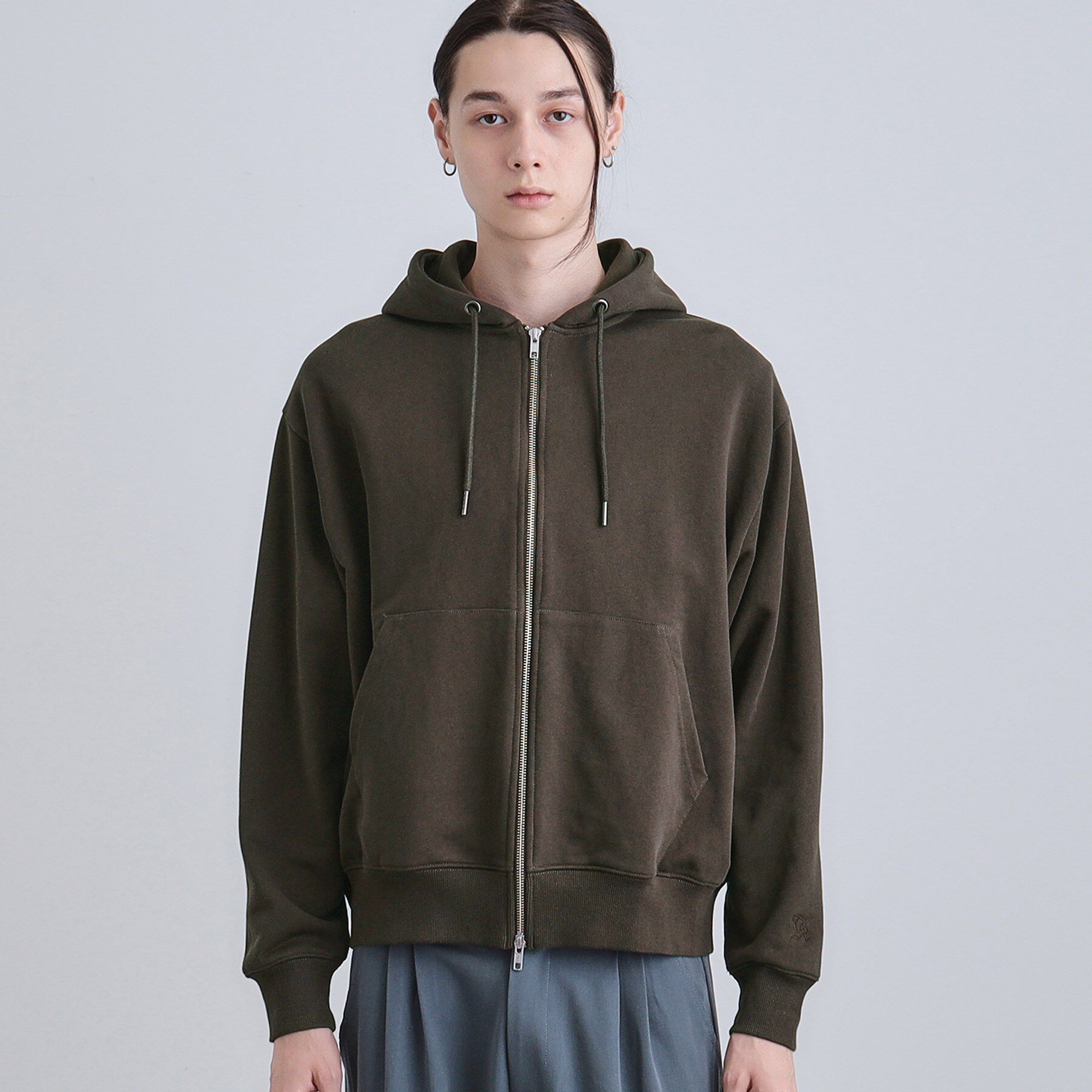 tk.TAKEO KIKUCHI「アームシャーリングジップパーカー」|パーカー|