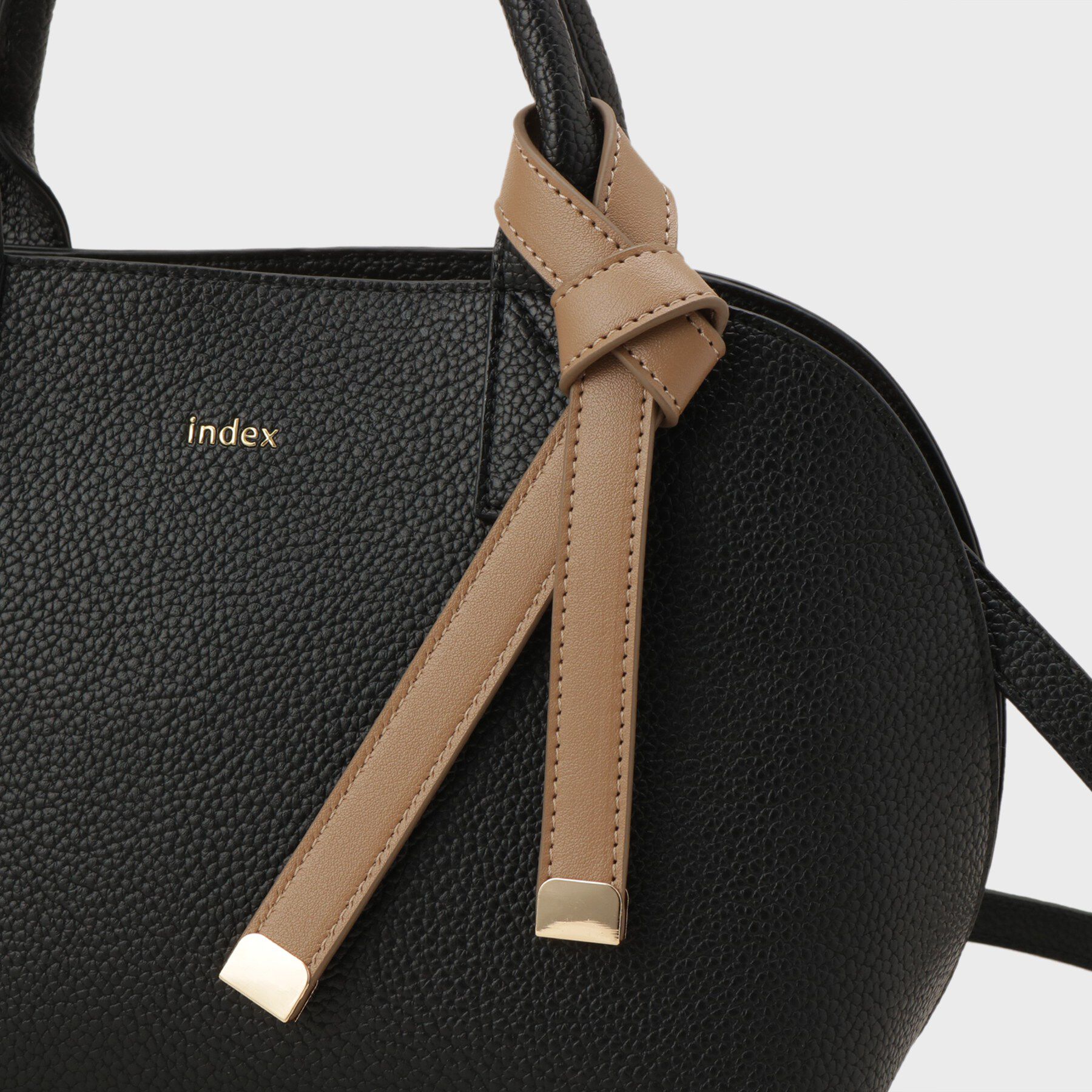 index「軽量合皮バイカラーミドルボストンバッグ【2WAY】」|ボストンバッグ|