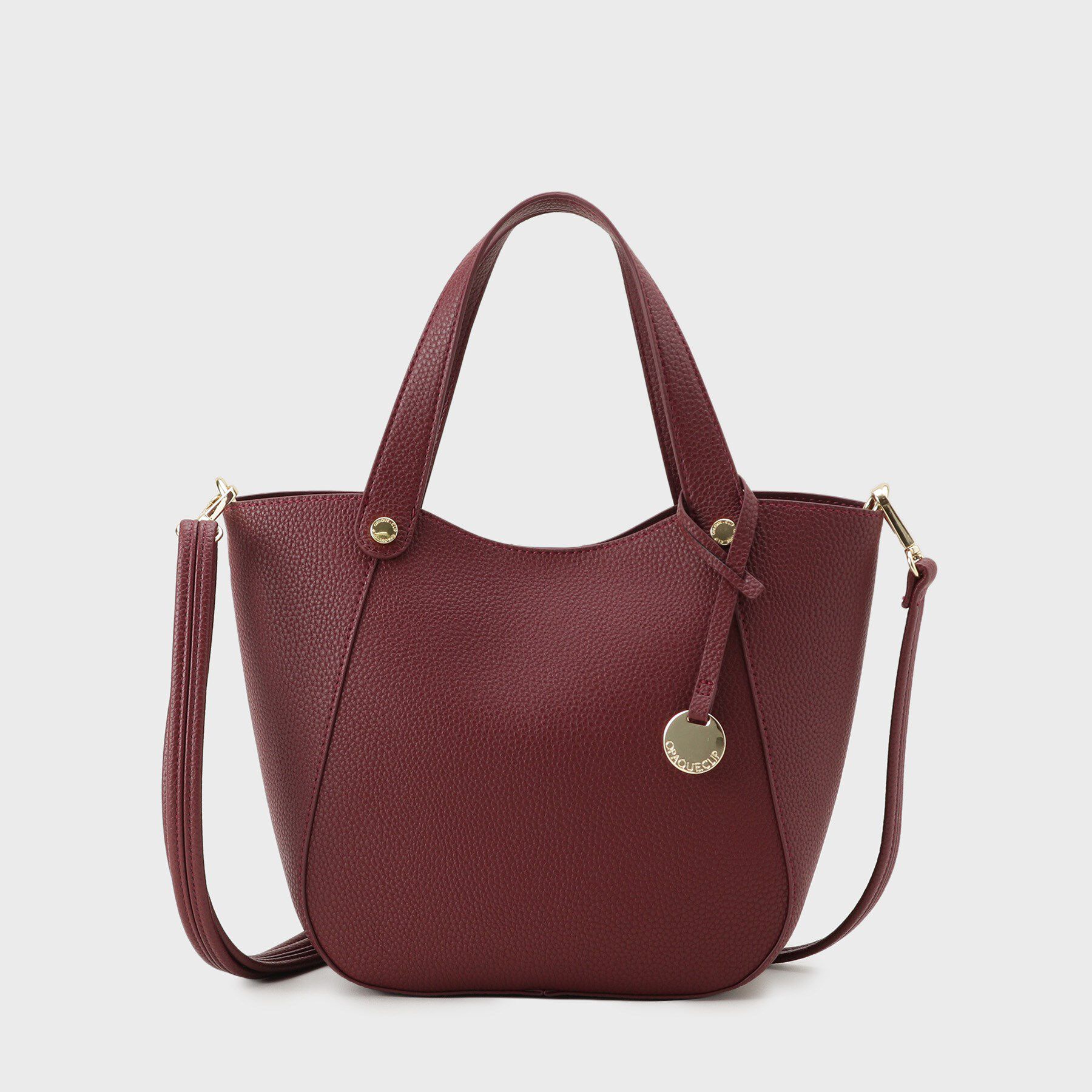 OPAQUE.CLIP「【軽量/2WAY】コインカシメシュリンクミドルトートバッグ」|トートバッグ|