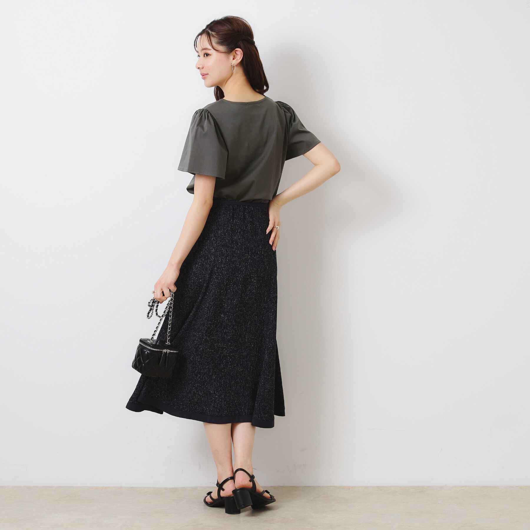 Couture broach「【接触冷感・UVカット】パフュームプリントTシャツ」|Tシャツ・カットソー|