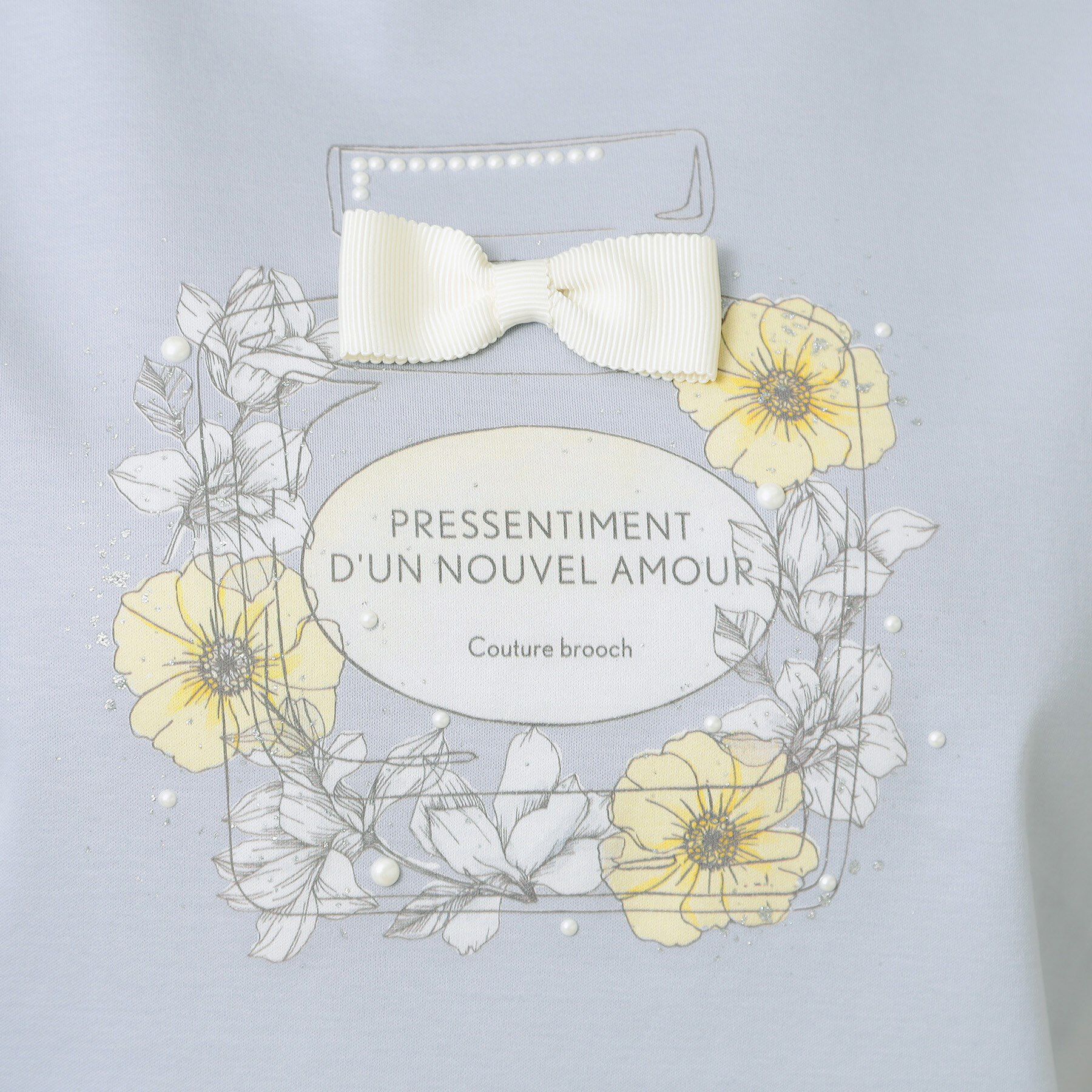 Couture broach「【接触冷感・UVカット】パフュームプリントTシャツ」|Tシャツ・カットソー|