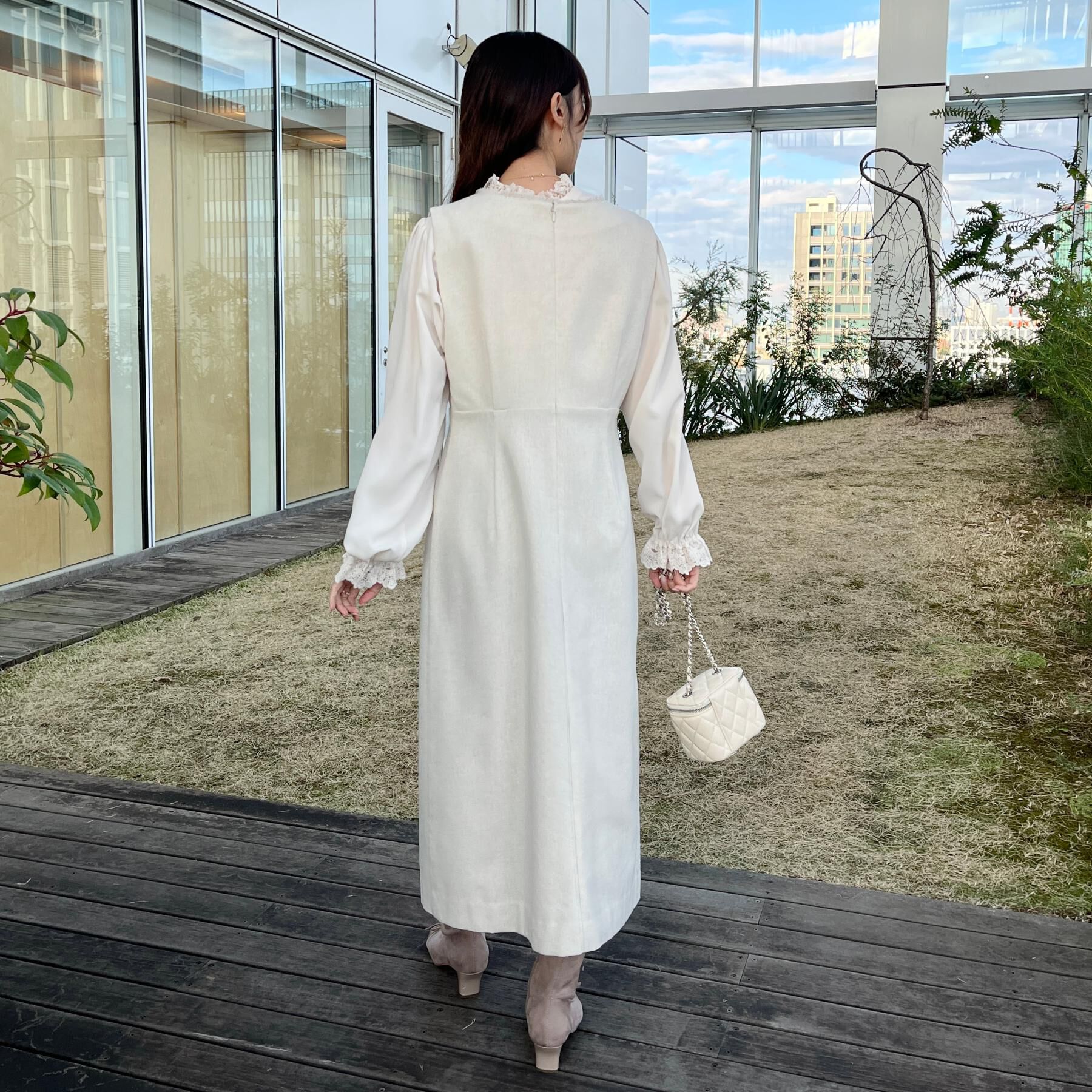 Couture broach「【前後2WAY】エンブロレースブラウス」|シャツ・ブラウス|