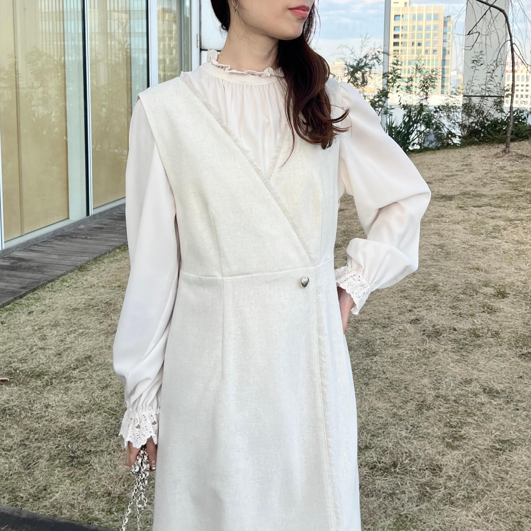 Couture broach「【前後2WAY】エンブロレースブラウス」|シャツ・ブラウス|