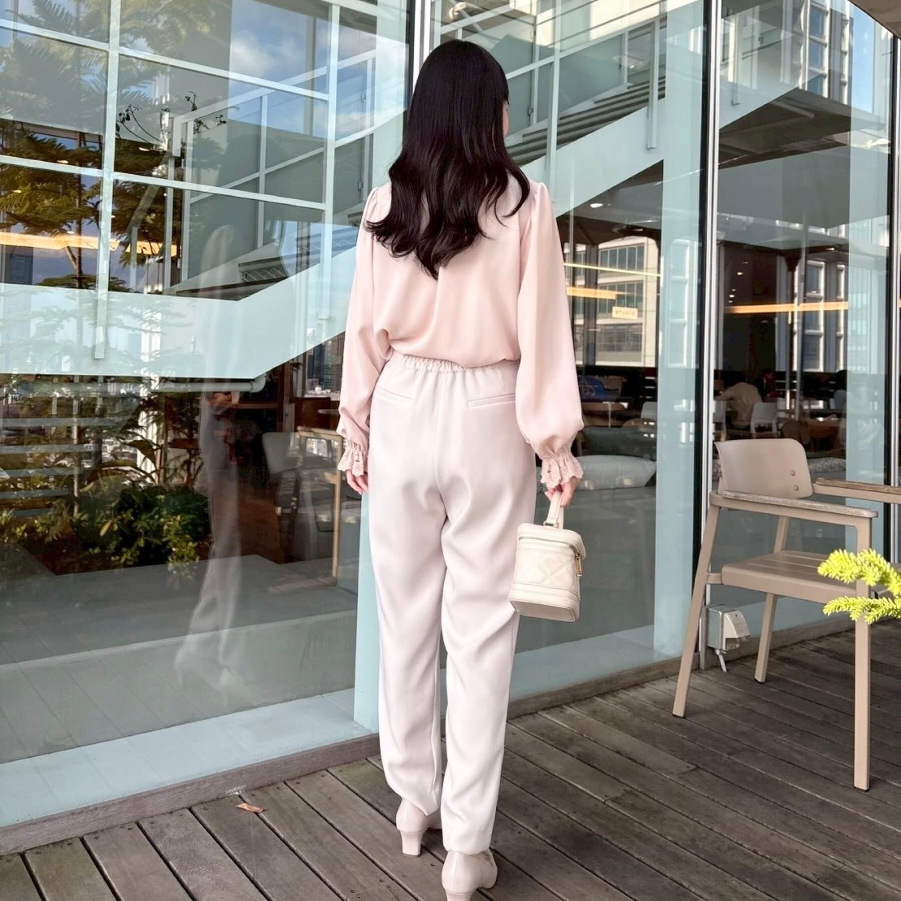 Couture broach「【前後2WAY】エンブロレースブラウス」|シャツ・ブラウス|