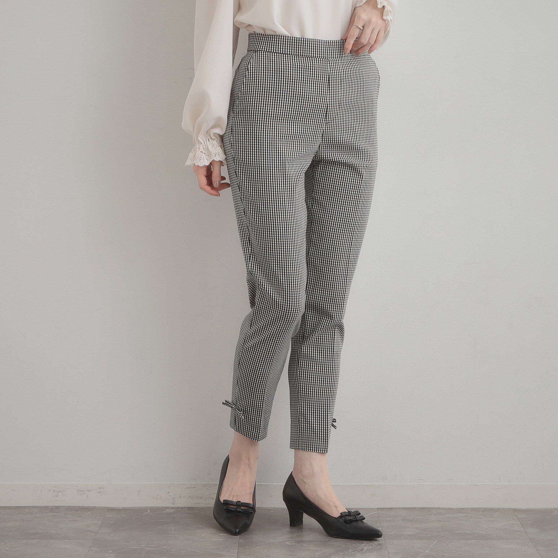 Couture broach「リボンハイパーストレッチパンツ」|その他|