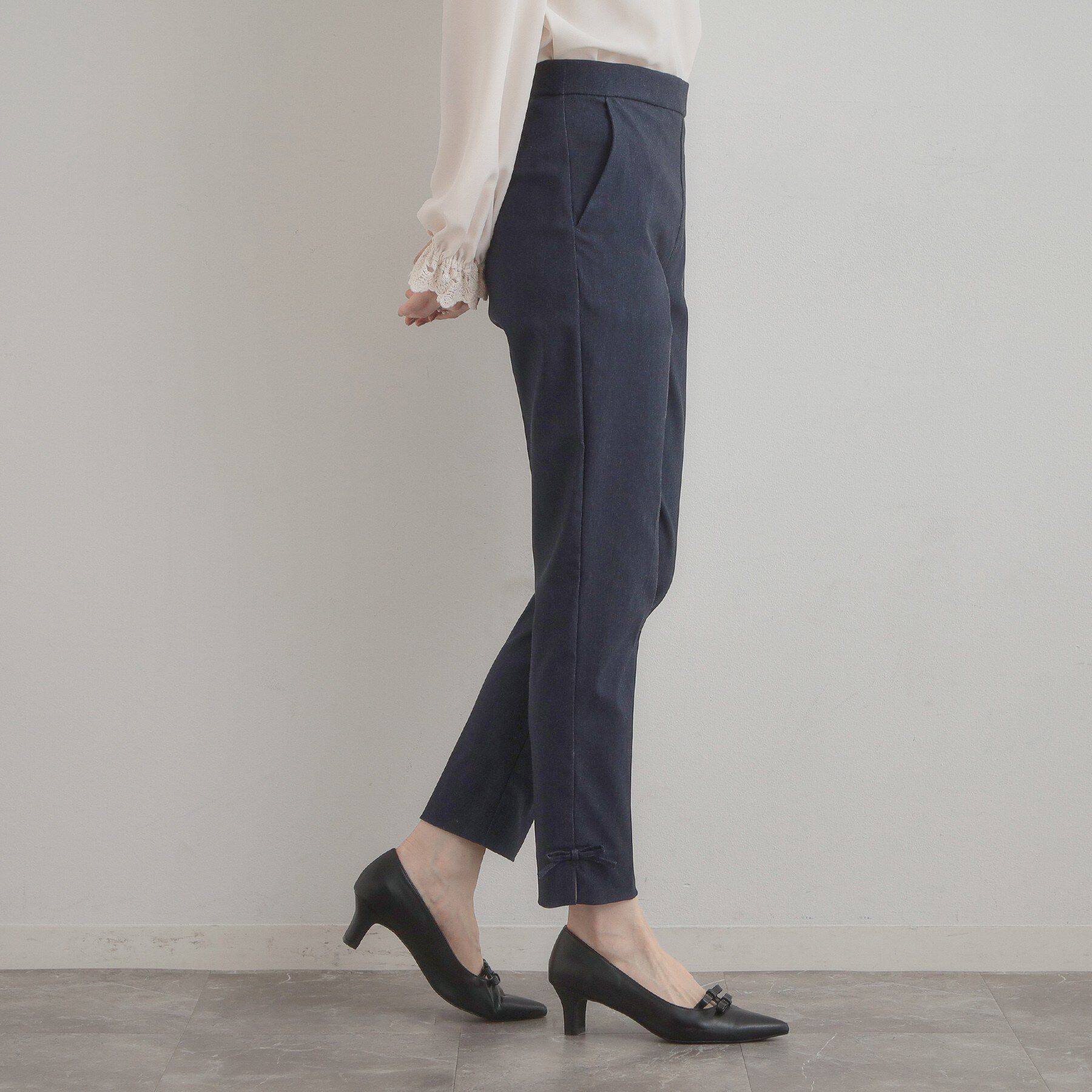 Couture broach「リボンハイパーストレッチパンツ」|その他|