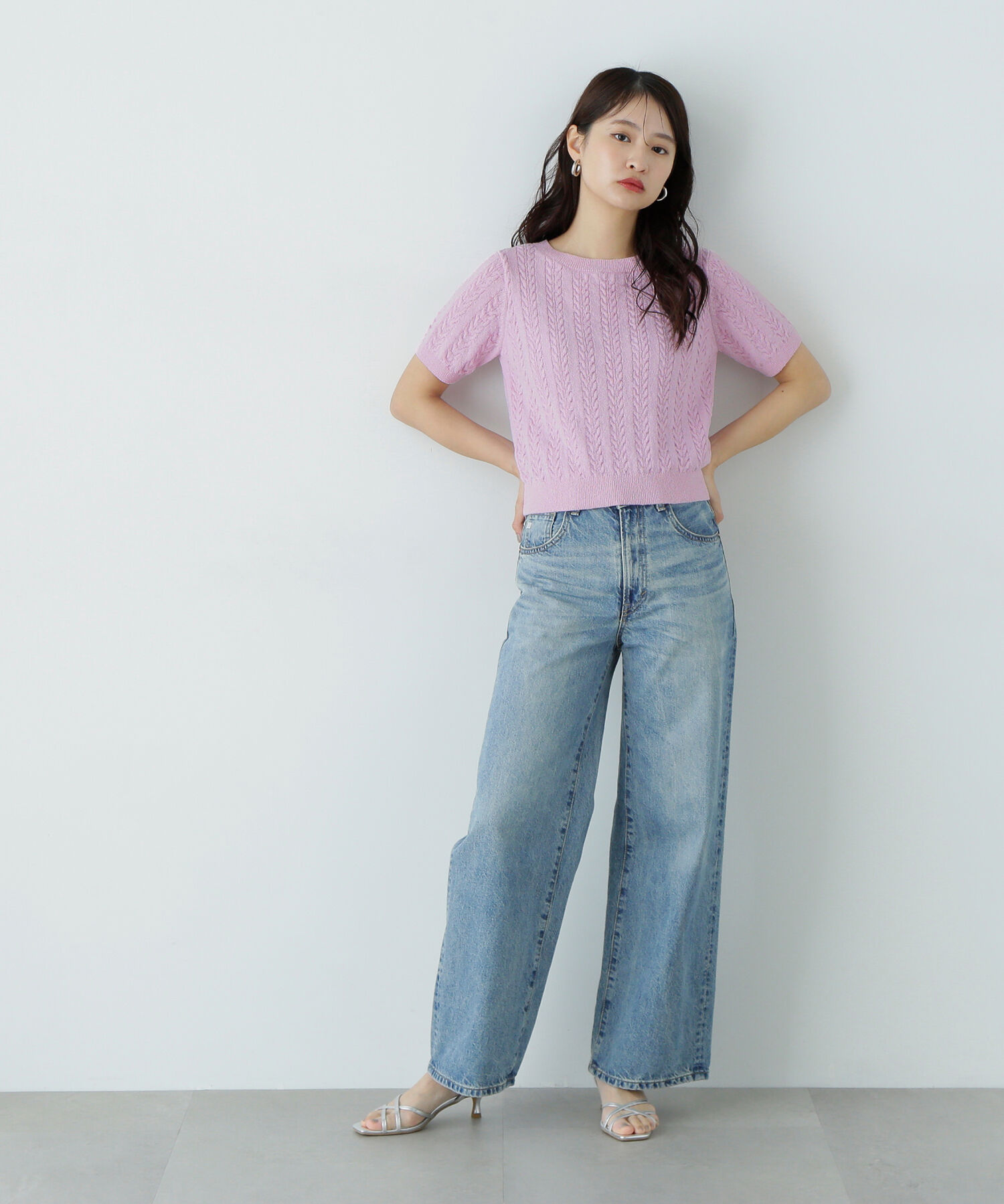  「LISA ヴィンテージワイドデニムパンツ」|その他|