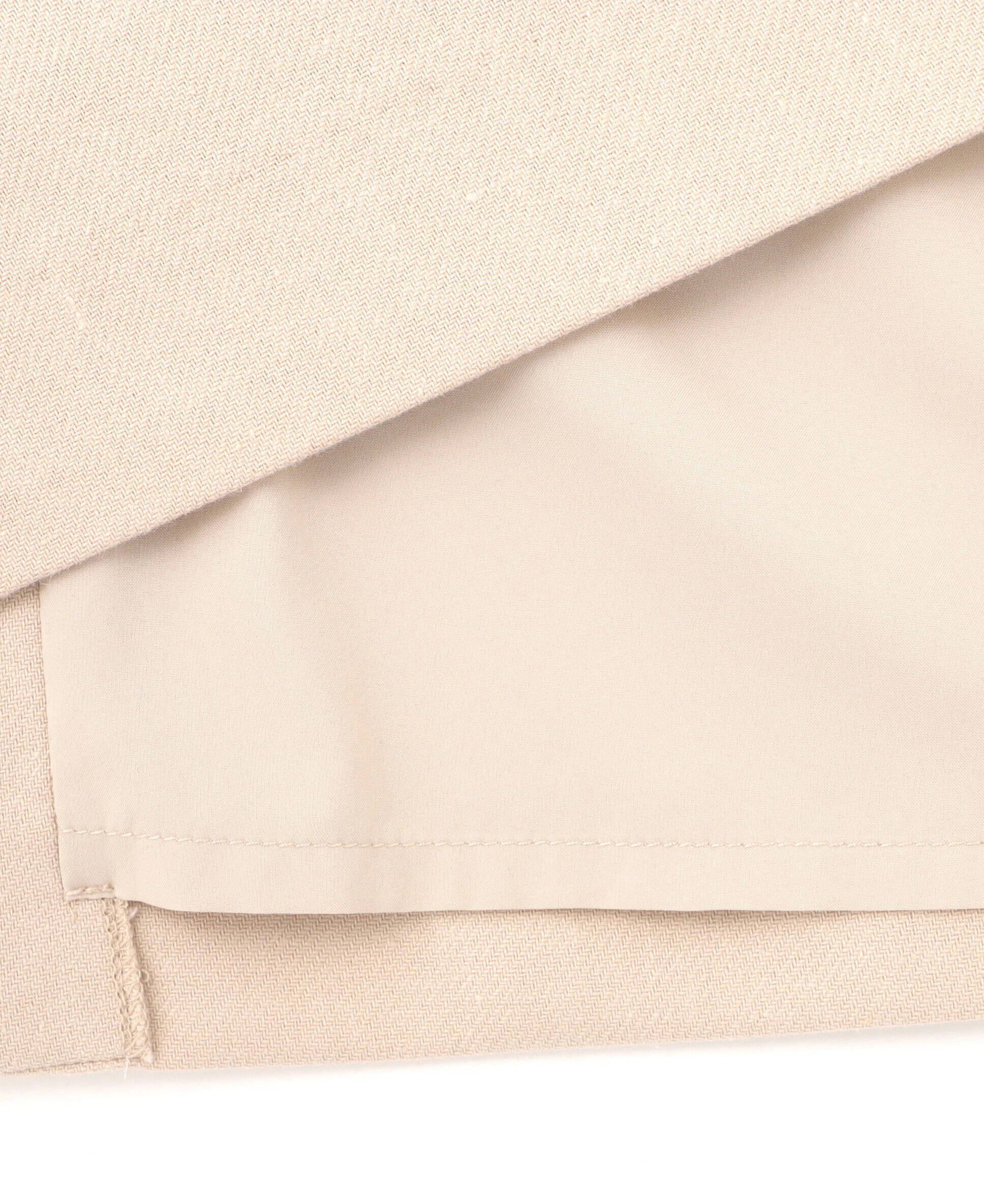  「麻混タイトスカート」|スカート|