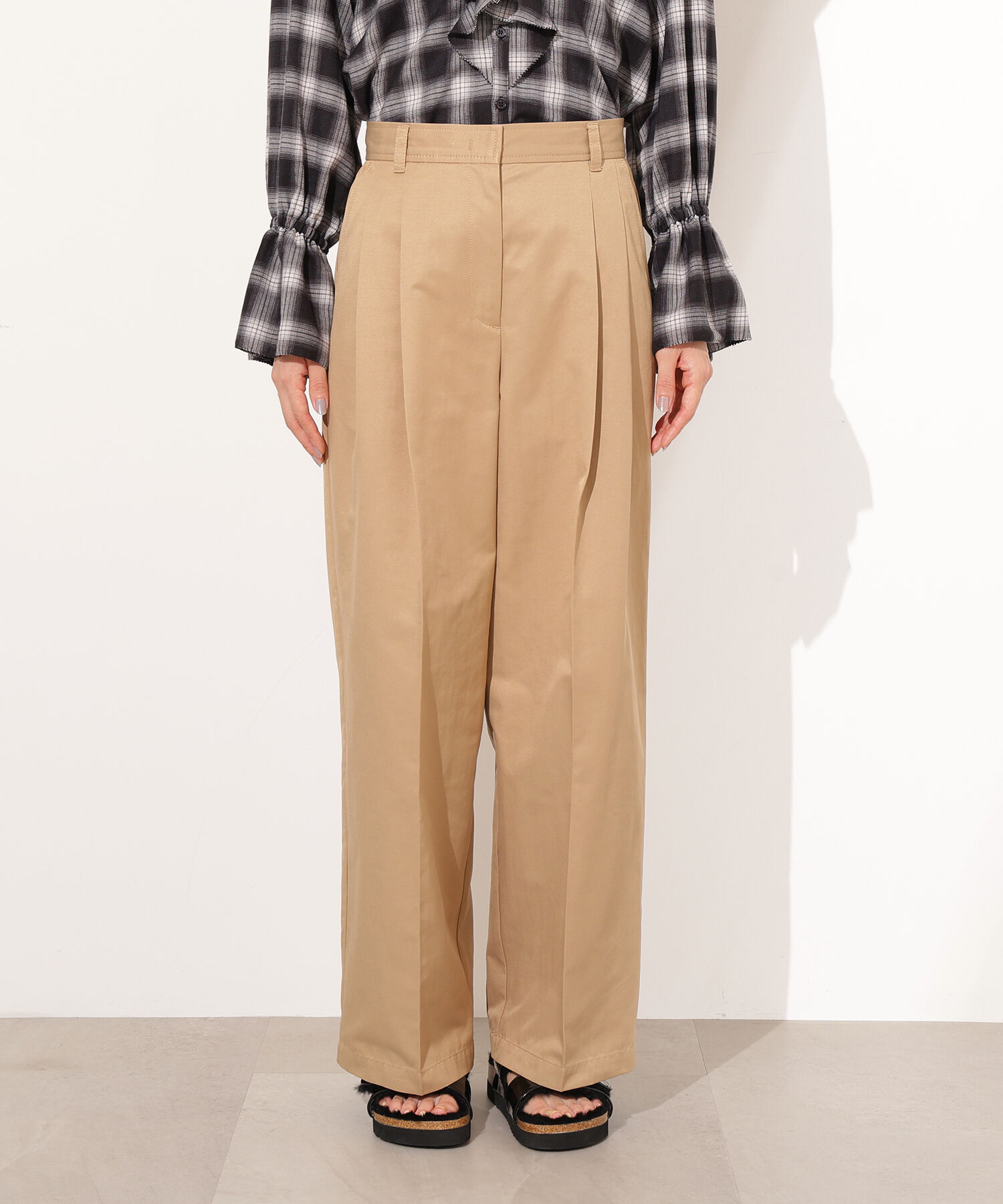  「ツータックツイルパンツ」|その他|