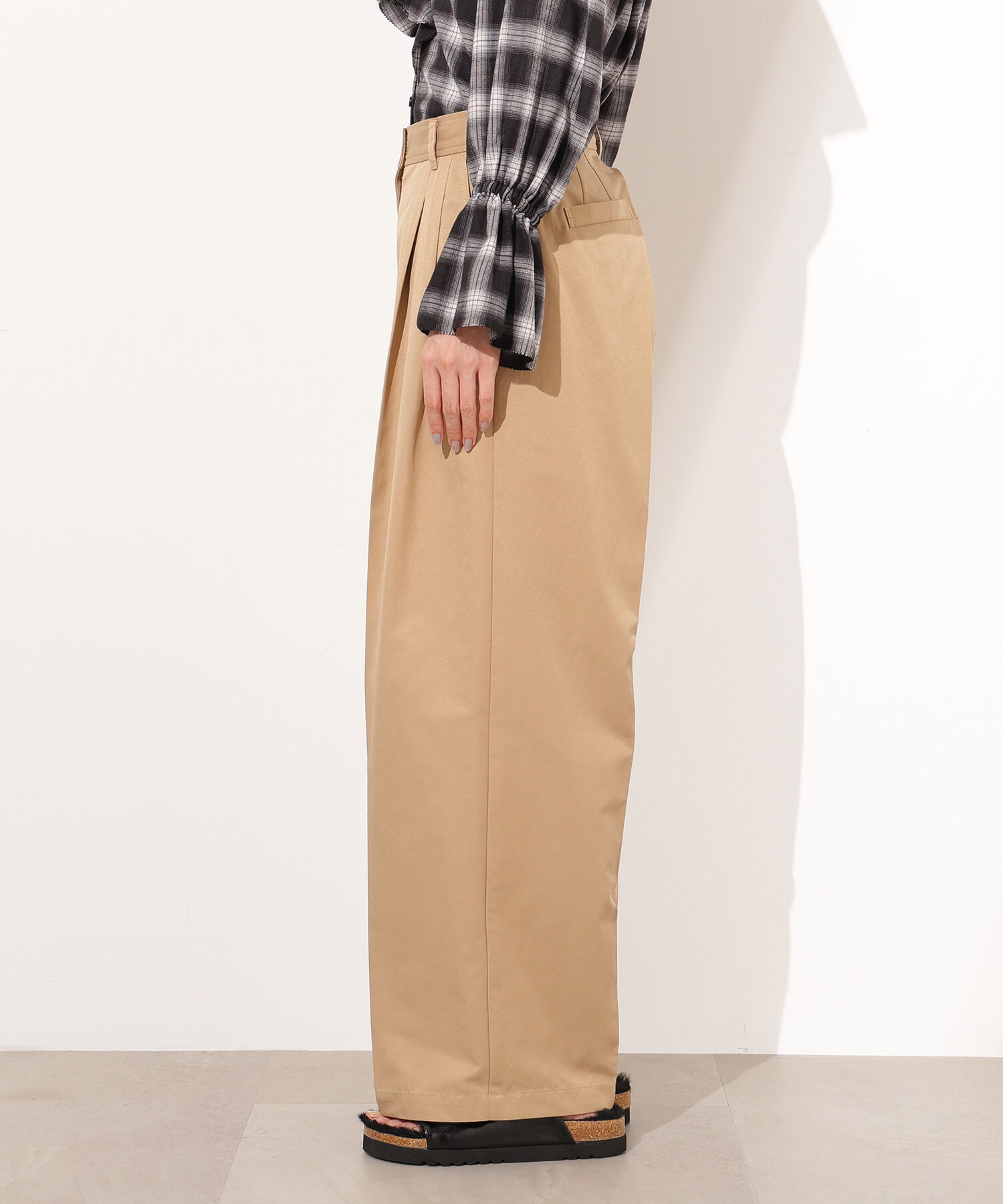  「ツータックツイルパンツ」|その他|