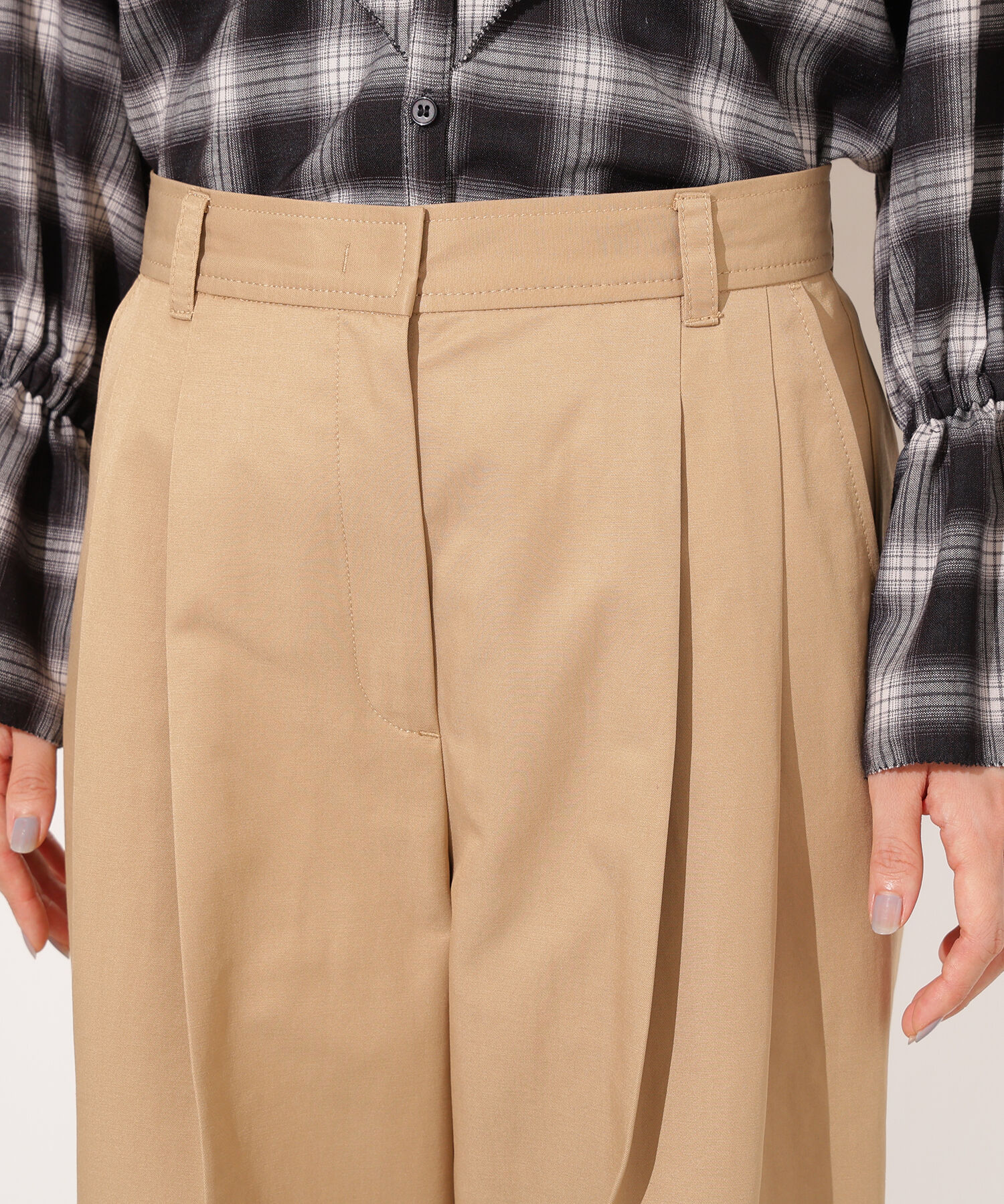  「ツータックツイルパンツ」|その他|