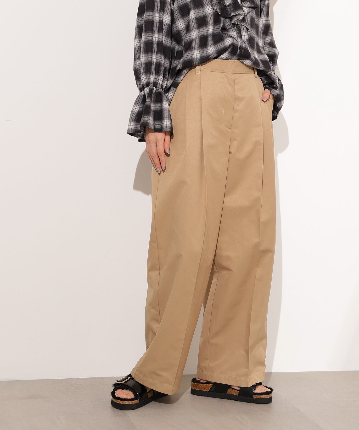  「ツータックツイルパンツ」|その他|