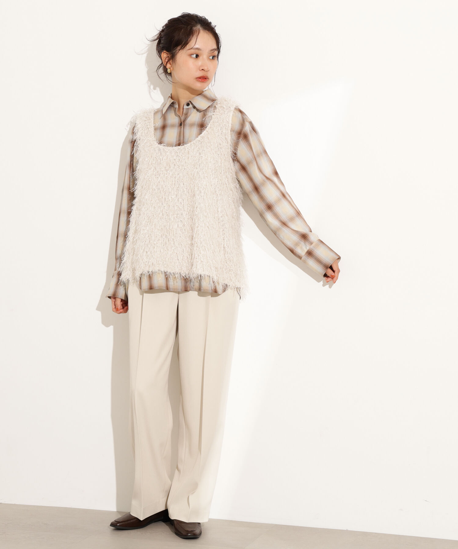  「オータムワイドトラウザーパンツ」|その他|