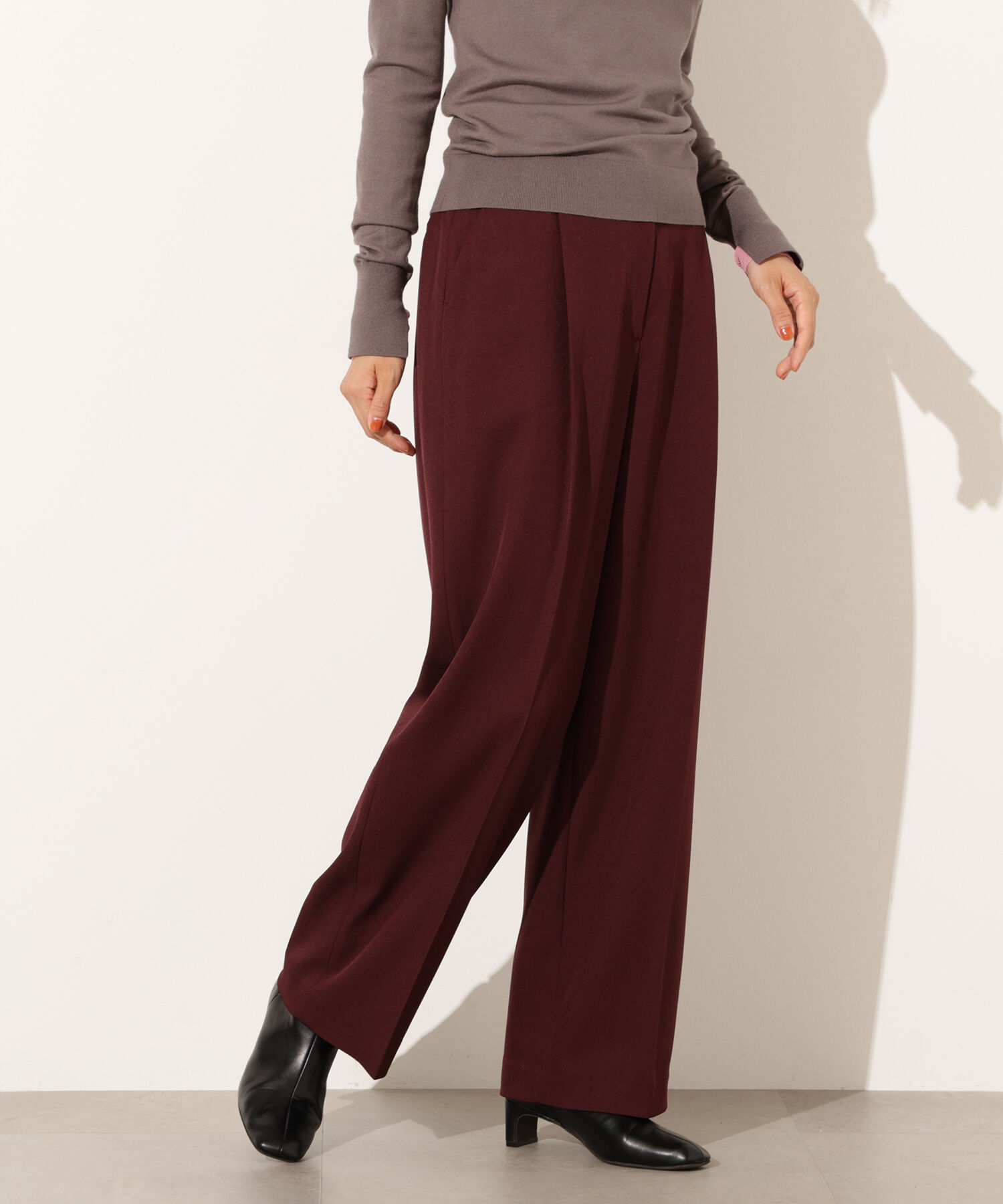  「オータムワイドトラウザーパンツ」|その他|