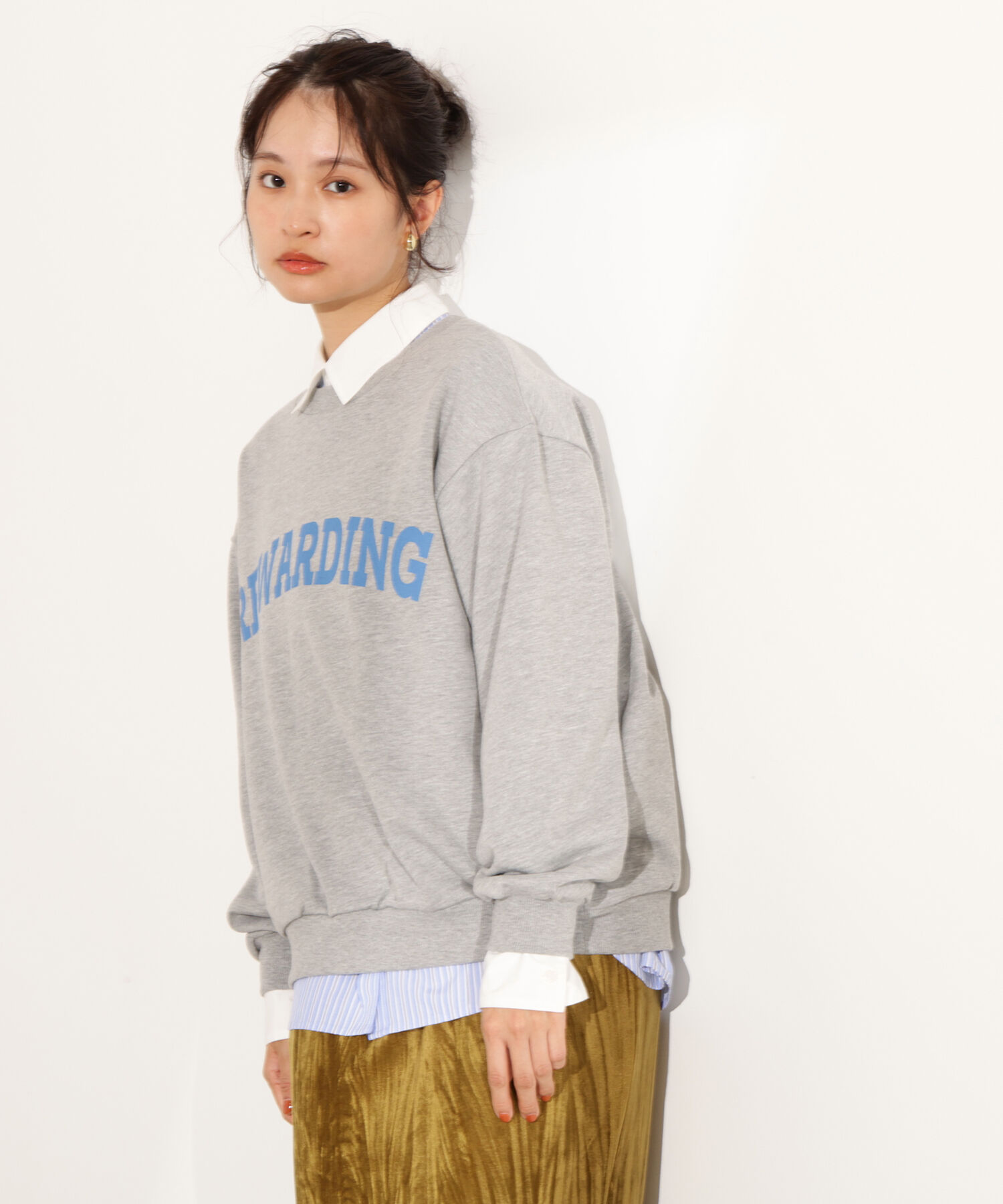  「カレッジロゴスウェット」|Tシャツ・カットソー|